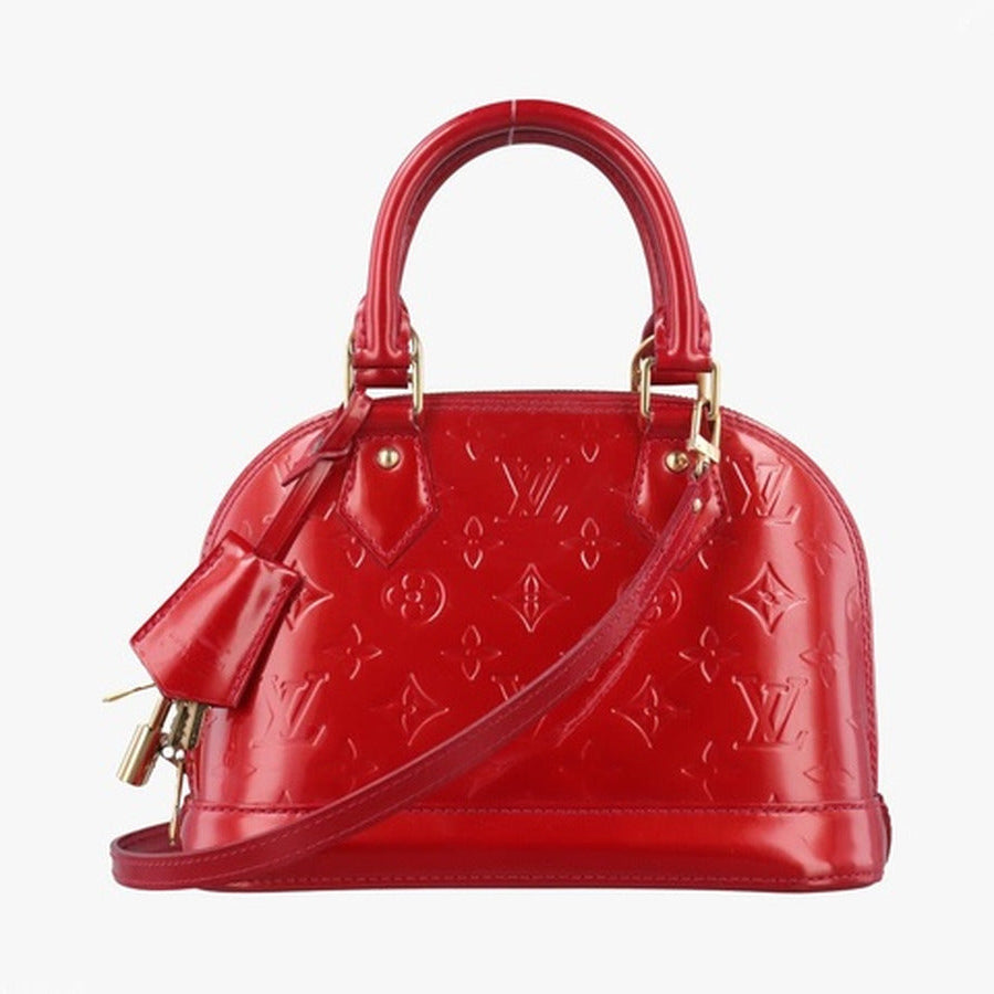 Louis Vuitton - Alma BB - Vernis Rouge pomme d'amour