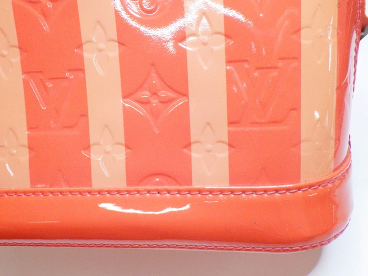 Louis Vuitton - Alma BB - Vernis rayures