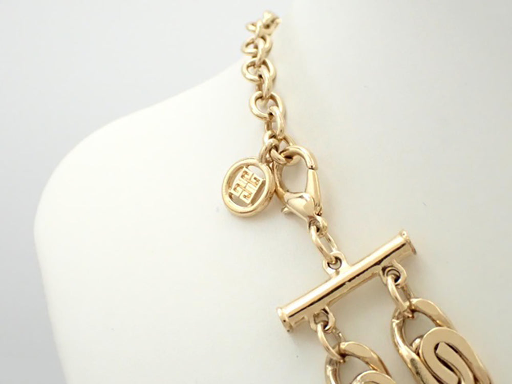 Givenchy - Rare collier vintage plaqué or