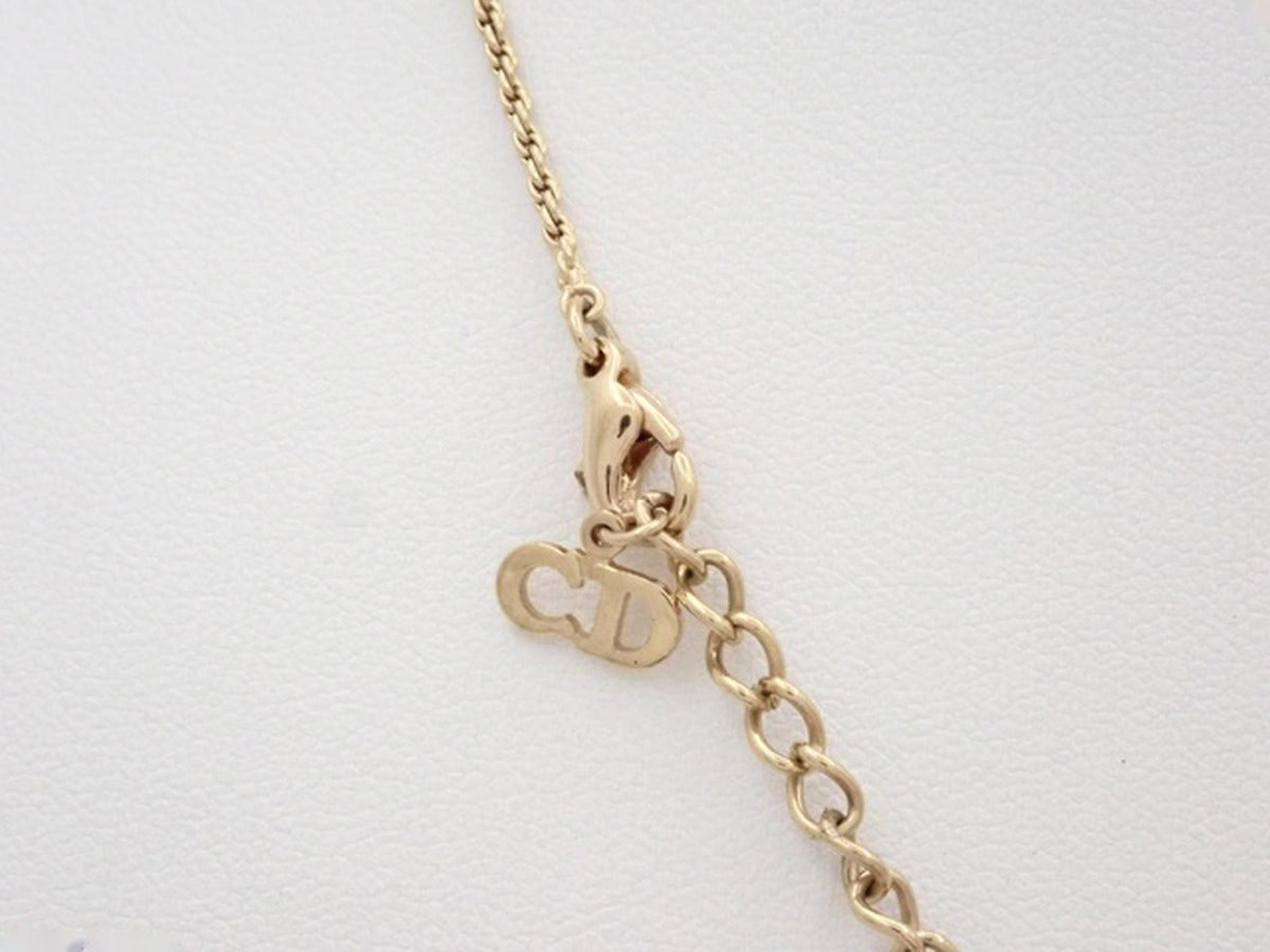 Dior - Collier Lettres D I O R vintage 43cm