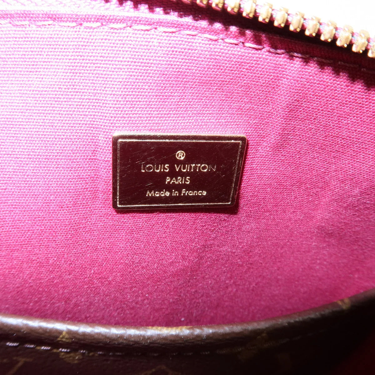 Louis Vuitton - Alma BB - Vernis lisse X monogram