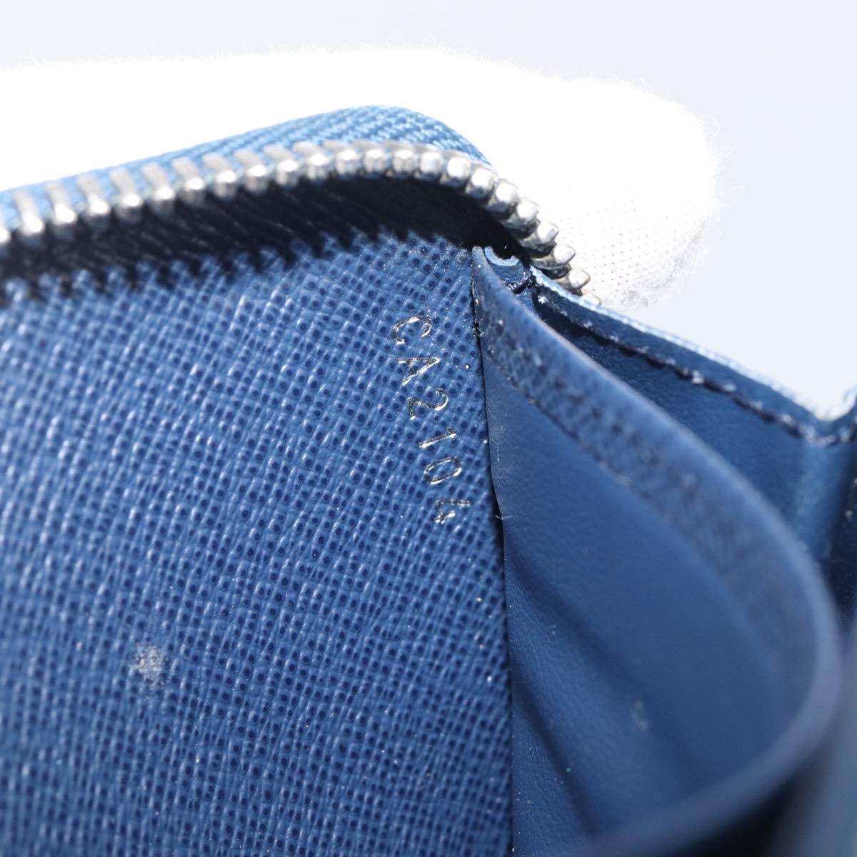 Louis Vuitton - Portefeuille Zippy Cuir épi Marine