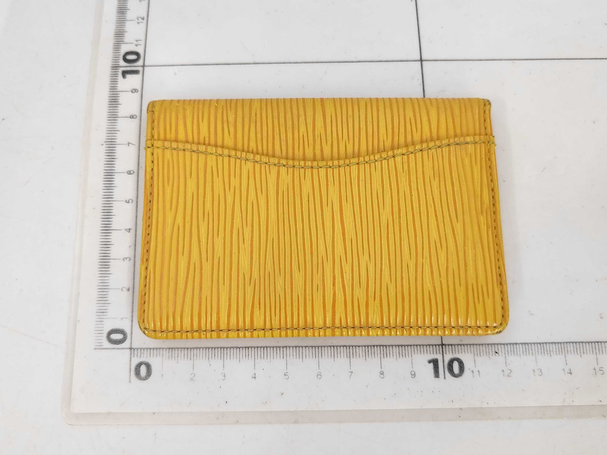Louis Vuitton - Organizer de poche Epi jaune