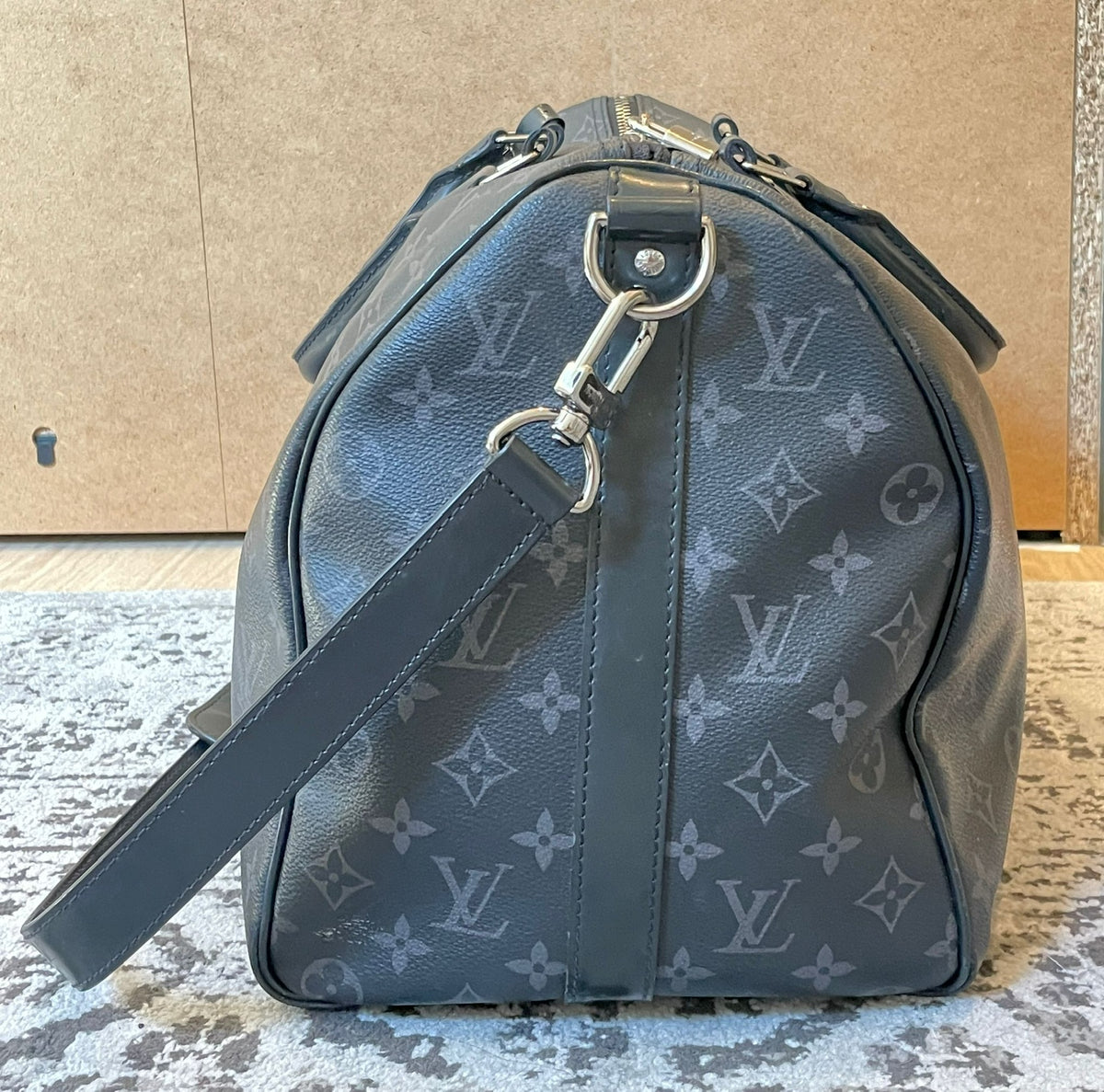 Louis Vuitton - Keepall 45 bandouliere toile monogram éclipse