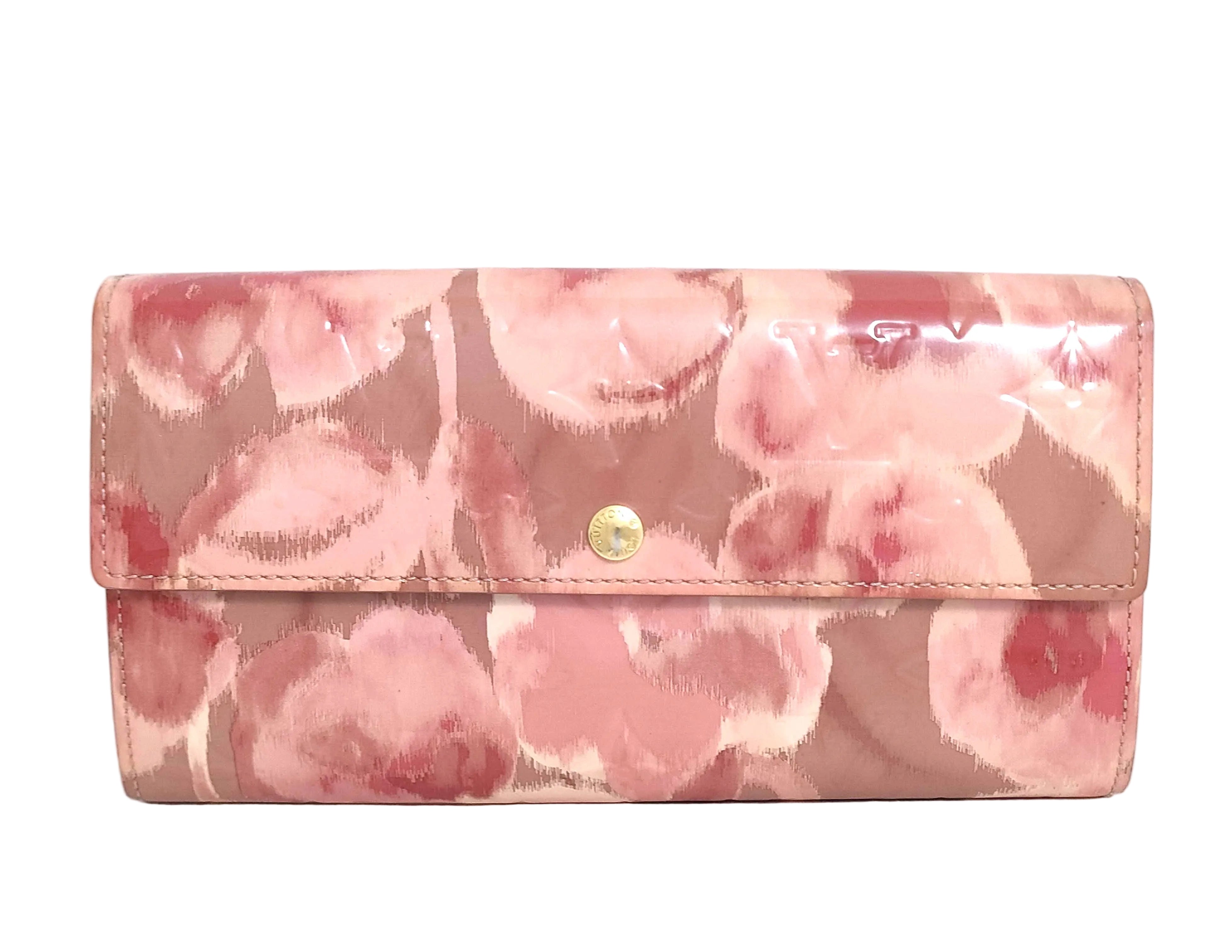 LOUIS VUITTON - Sarah Cuir vernis IKAT + insert et chaine offerte