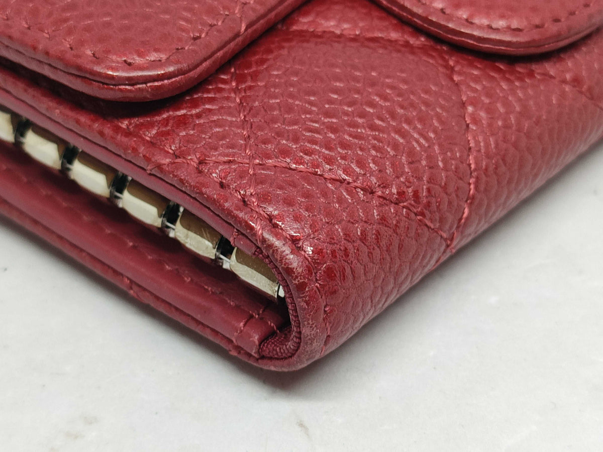 Chanel – Étui à clés Classique Caviar