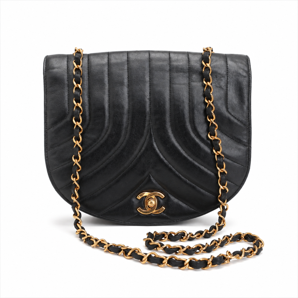 Chanel - Mini round Flap vintage