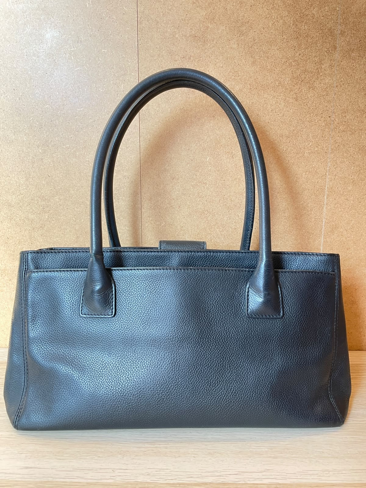 Chanel - Petit cabas cuir grainé Cerf Executive