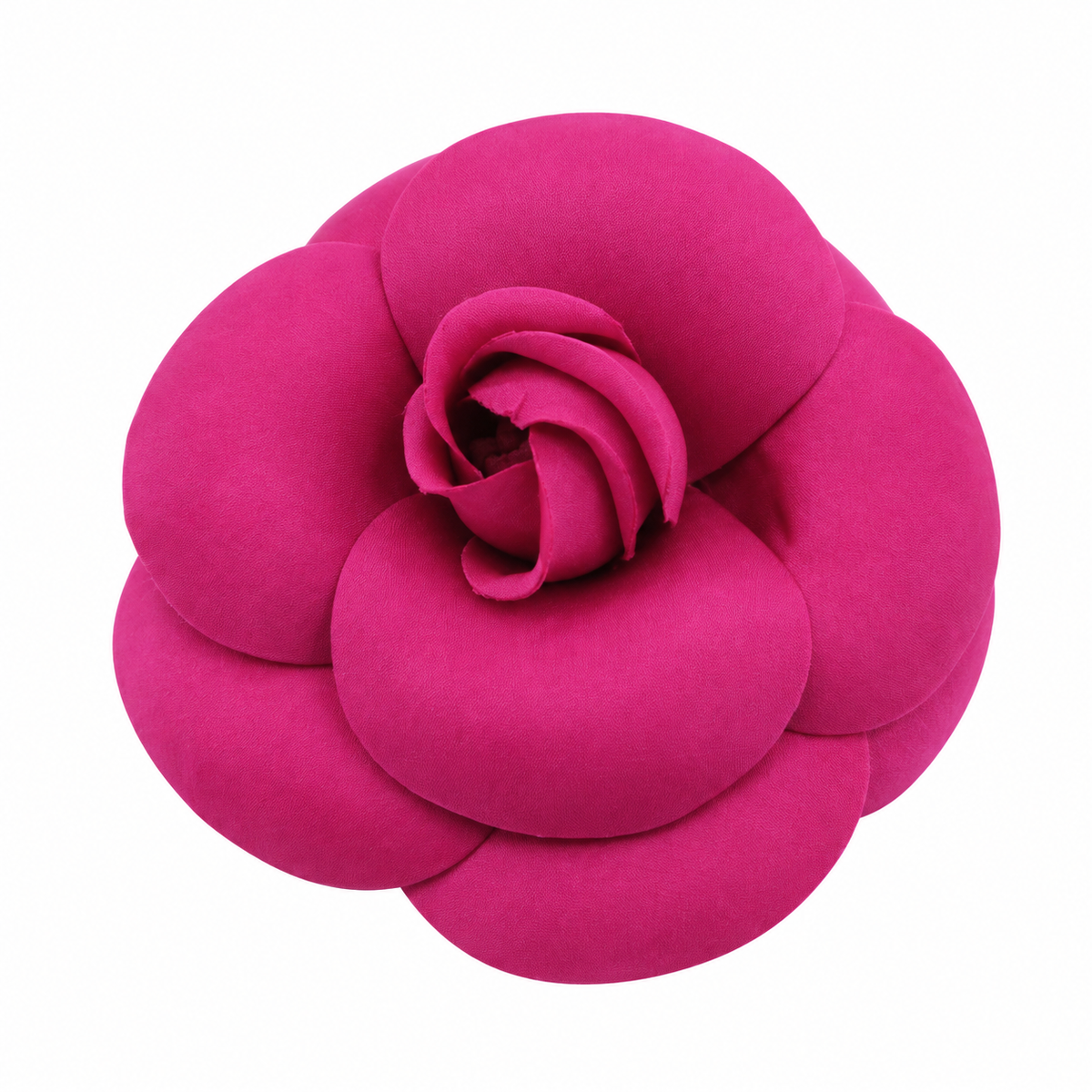 Chanel - Broche Camélia vintage en soie