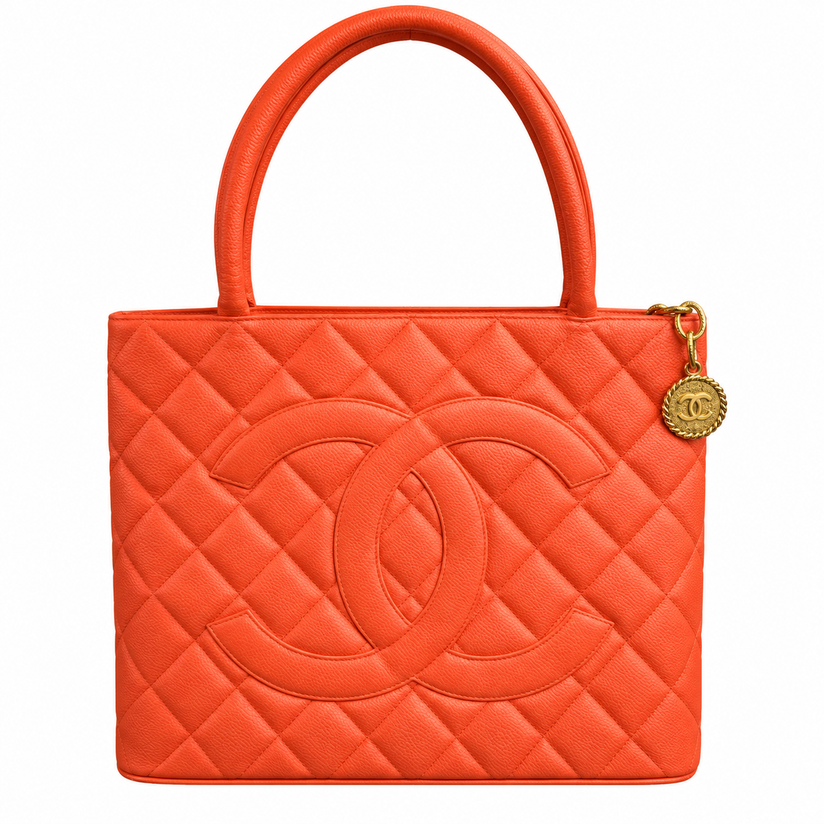 Chanel - Tote Médaillon - Saumon