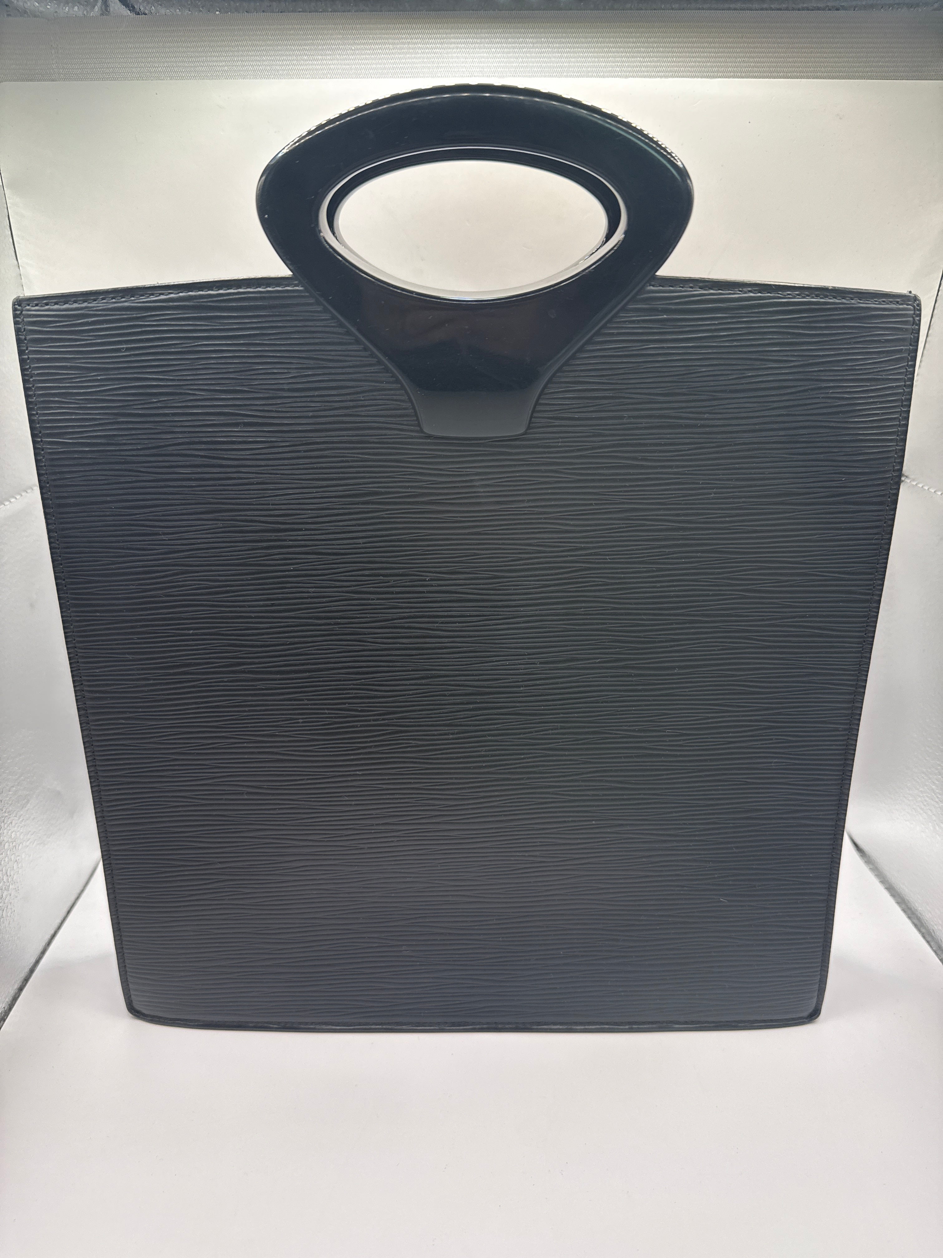 Louis Vuitton - Tote Ombre Cuir épi noir