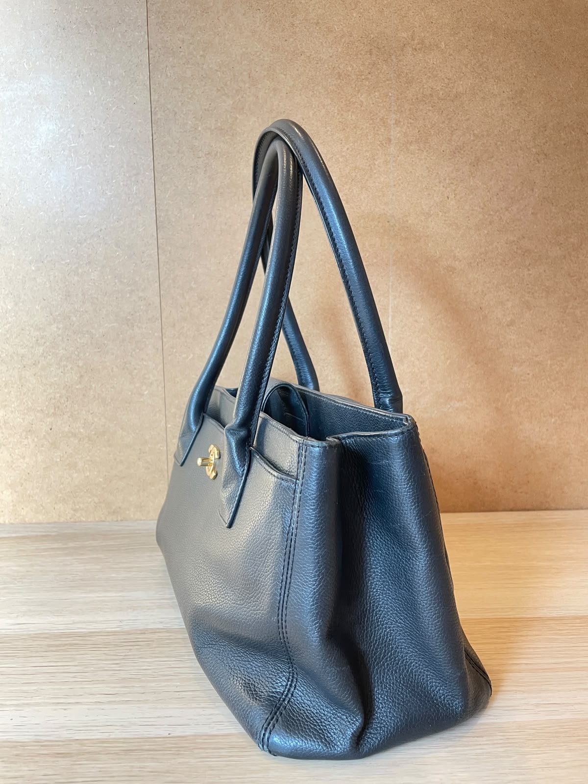 Chanel - Petit cabas cuir grainé Cerf Executive