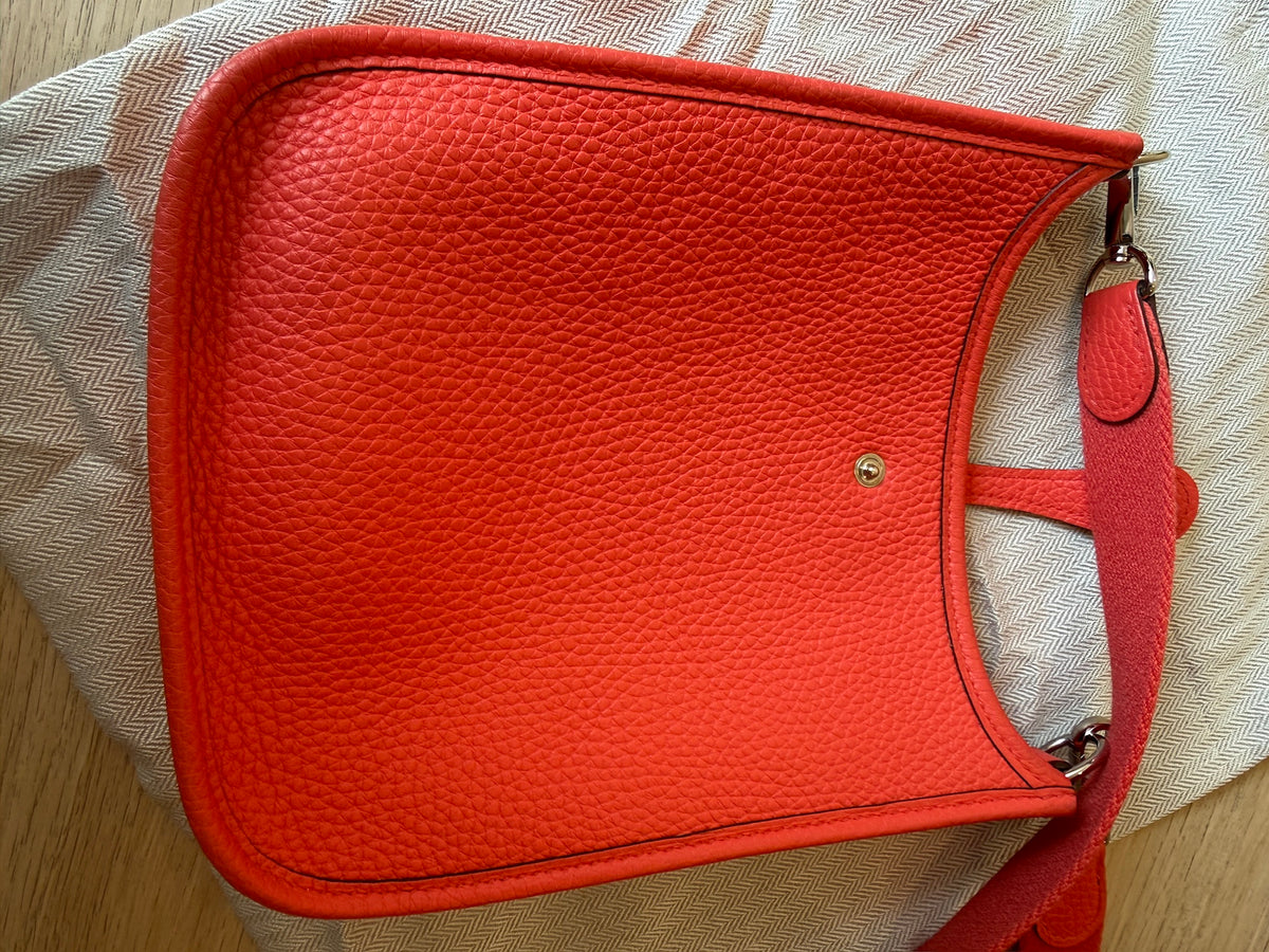 Hermès - Evelyne 16 Amazone - cuir taurillon clémence rose jaïpur