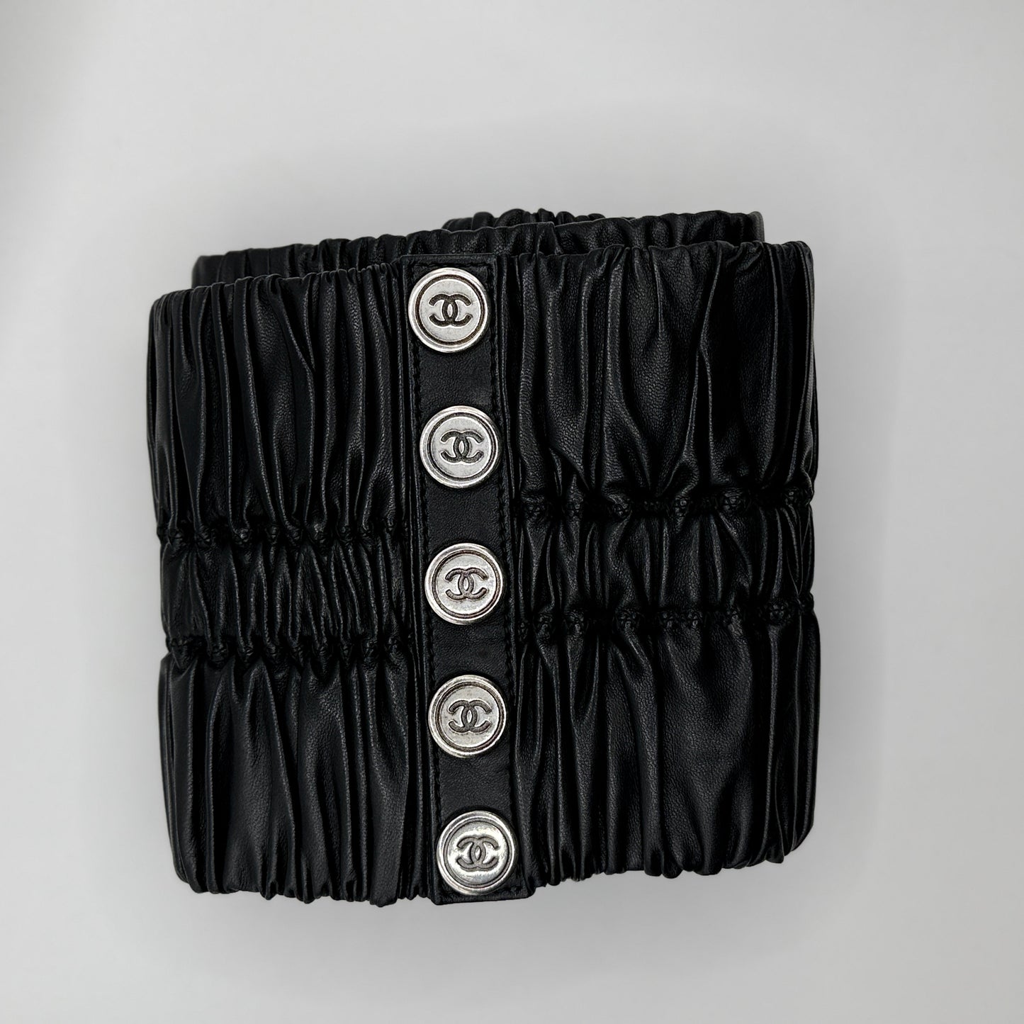 Ceinture Chanel Large Corset black lambskin limited edition