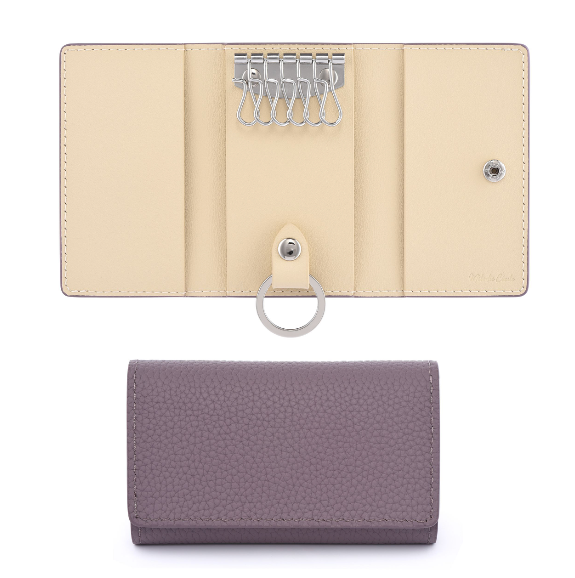 DRESSUPYOURPURSE | Étui à clés en cuir grainé Togo