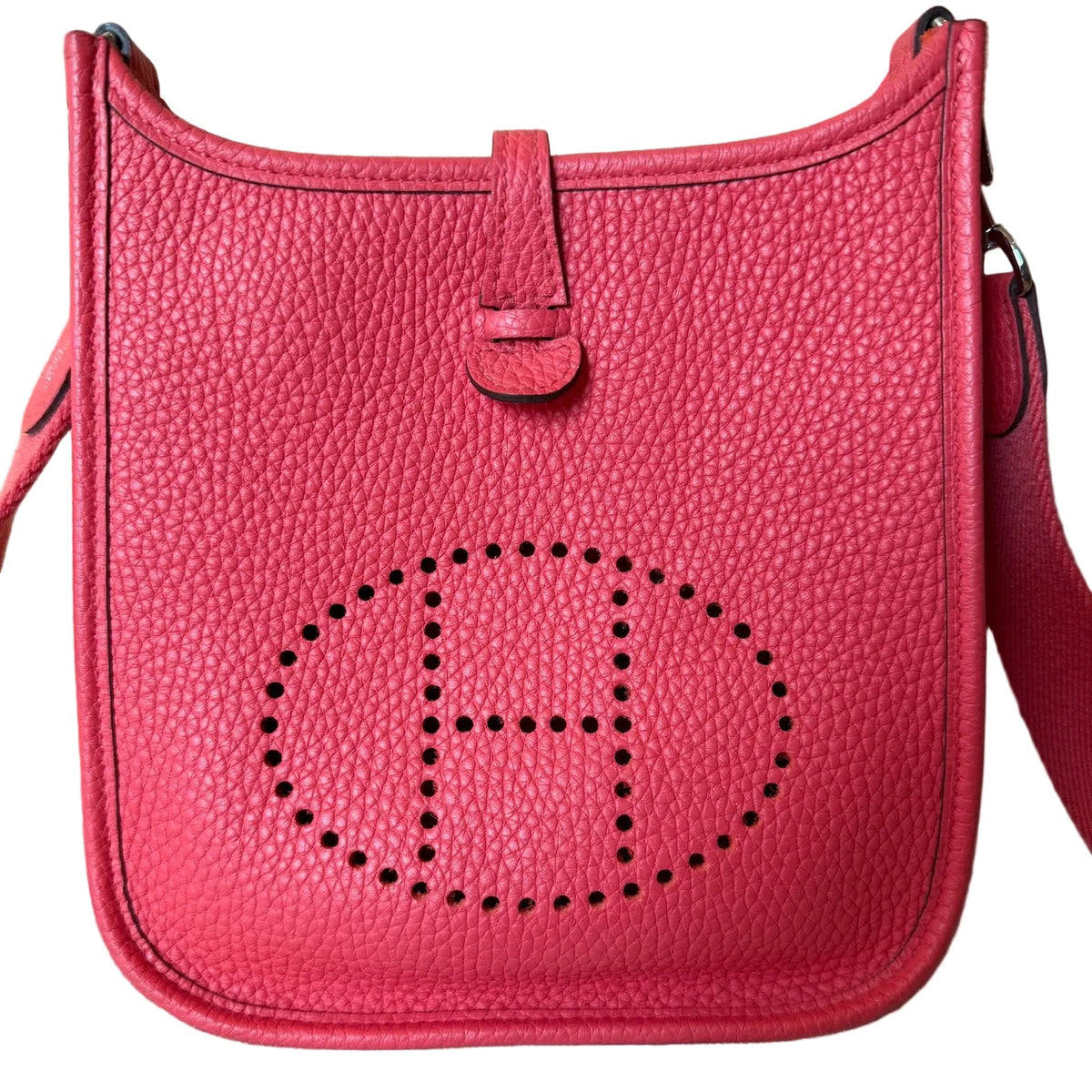 Hermès - Evelyne 16 Amazone - cuir taurillon clémence rose jaïpur