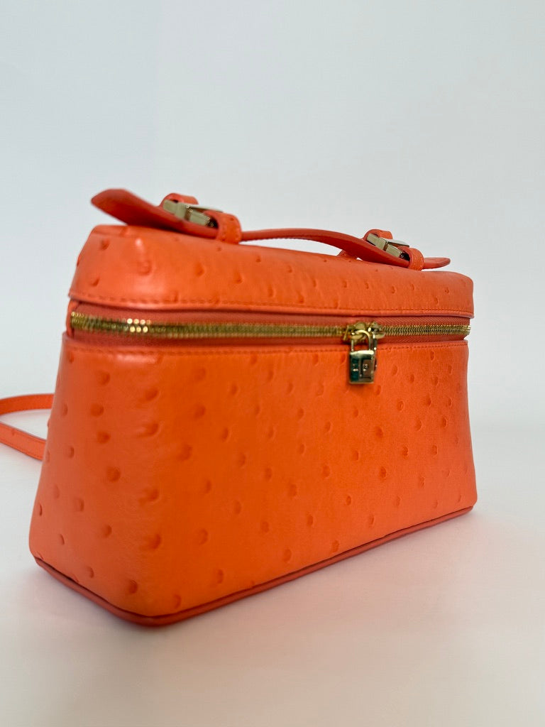 Loro Piana - Extra Pocket L19 en cuir d'autruche