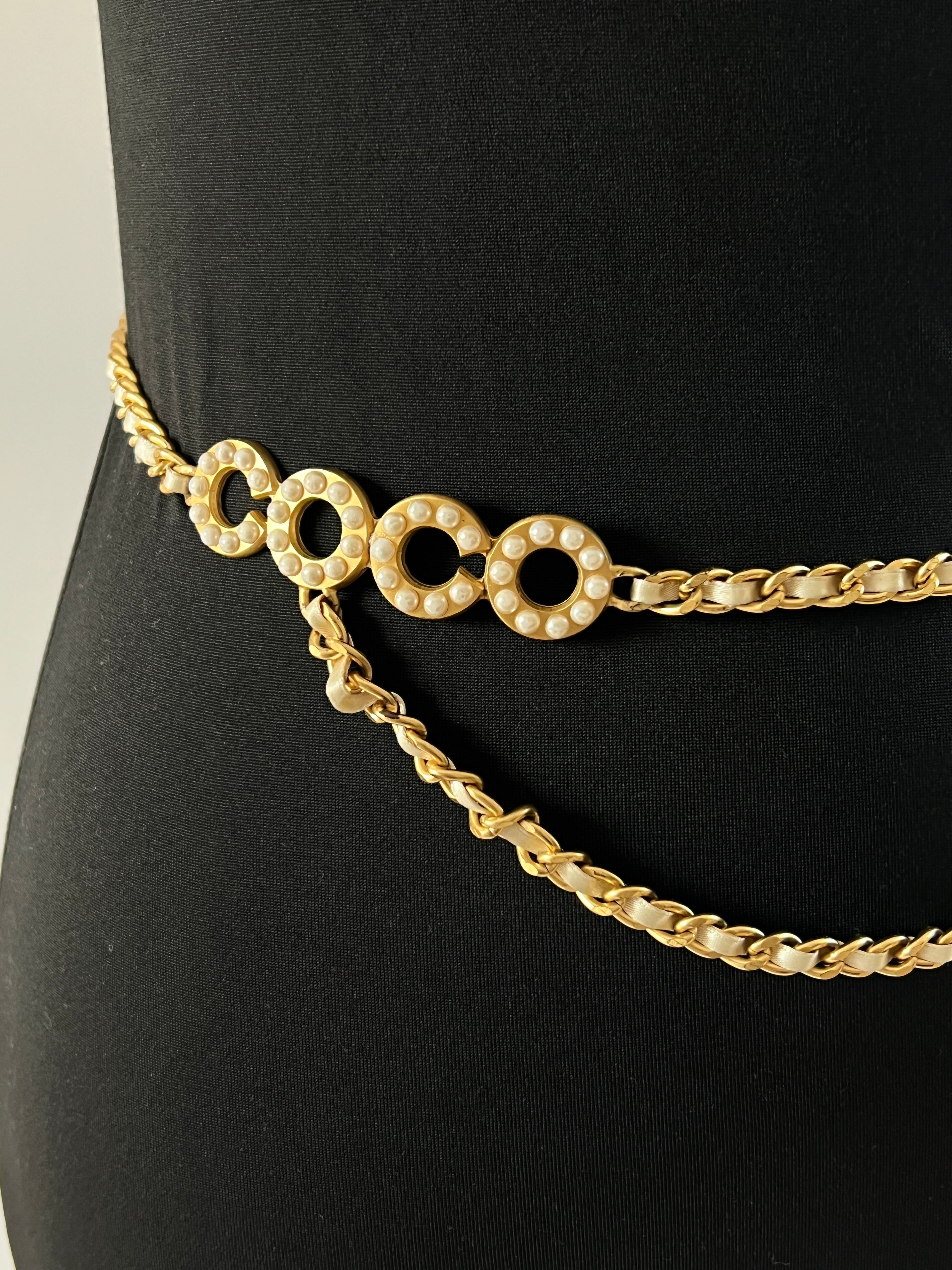 Chanel - Ceinture Chaine COCO