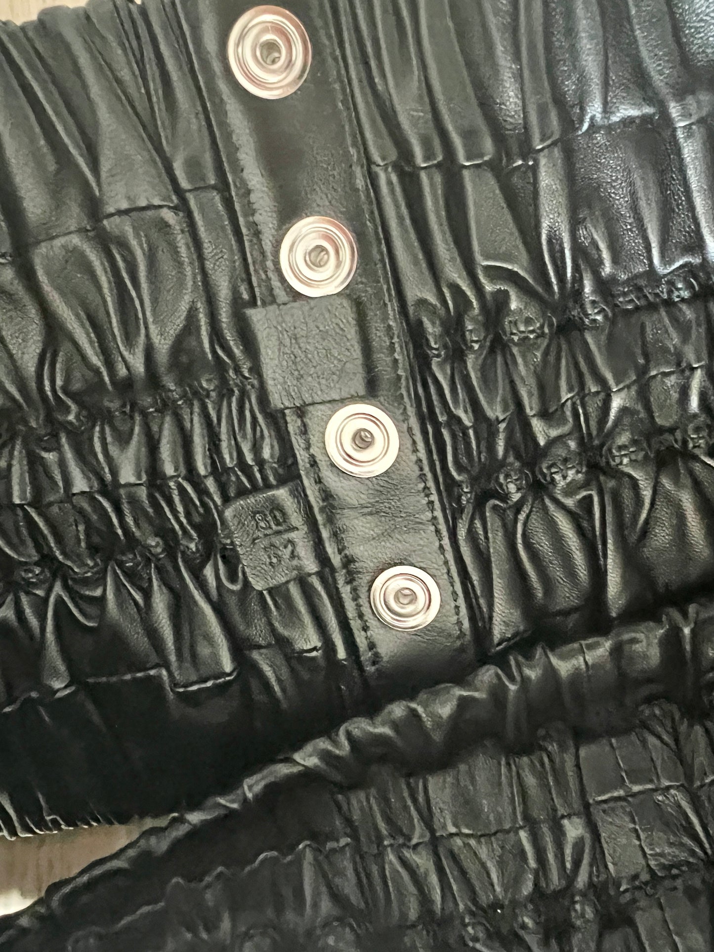 Ceinture Chanel Large Corset black lambskin limited edition