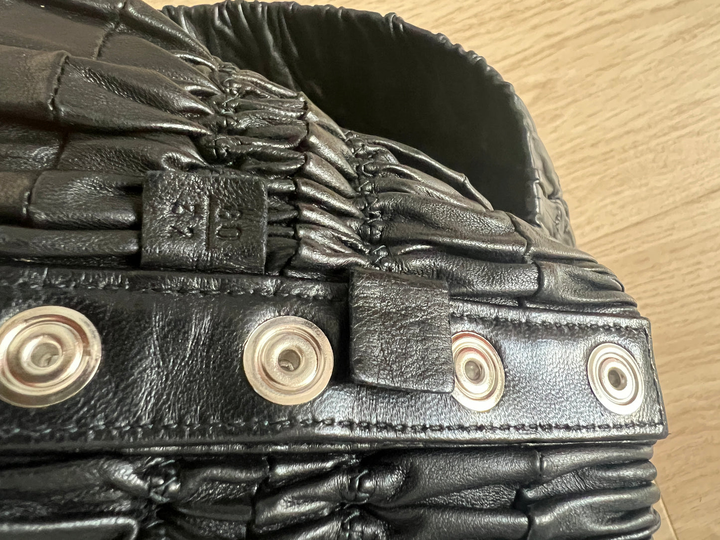 Ceinture Chanel Large Corset black lambskin limited edition