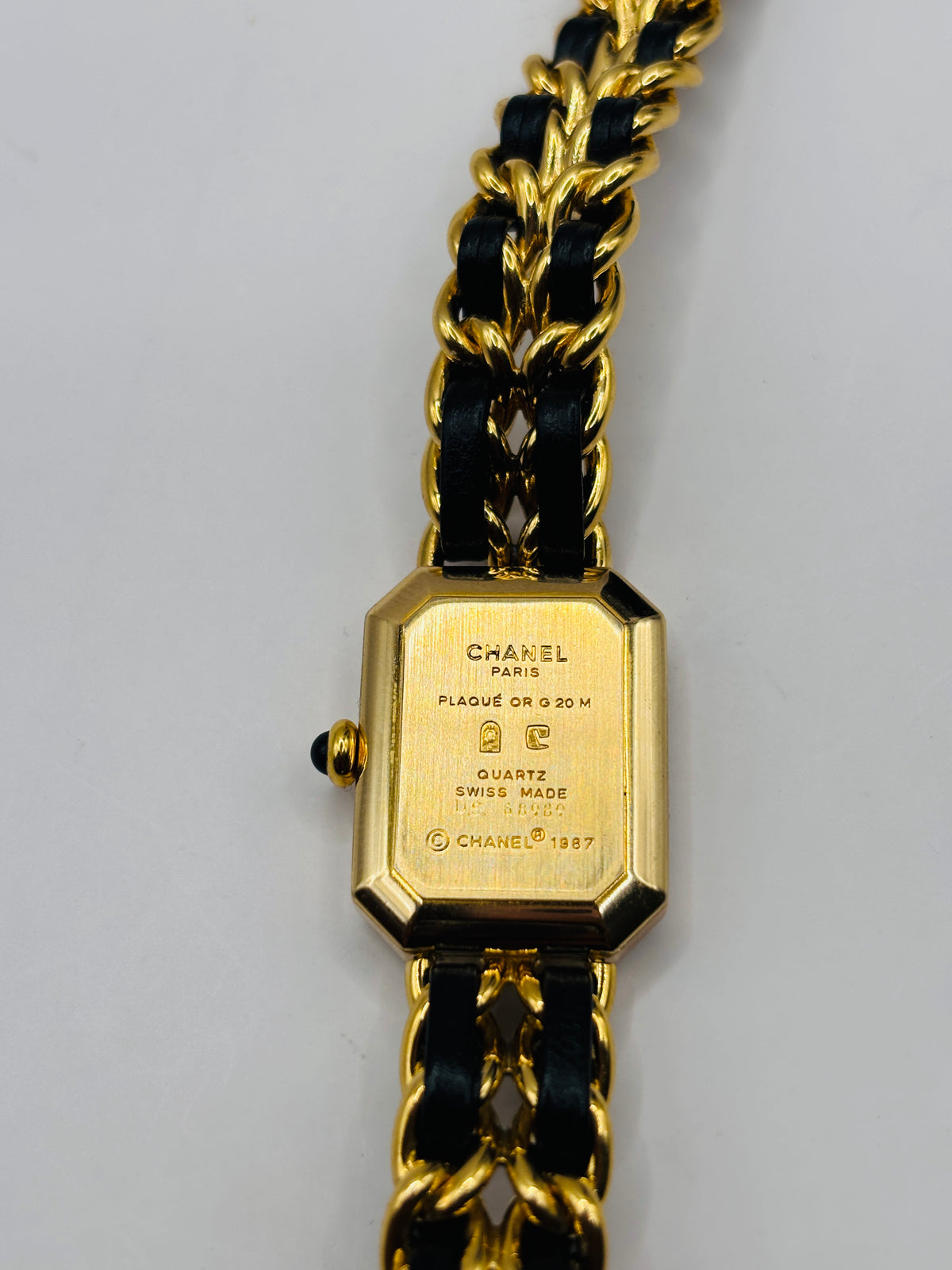 Chanel - Montre Première Plaqué or - Taille L