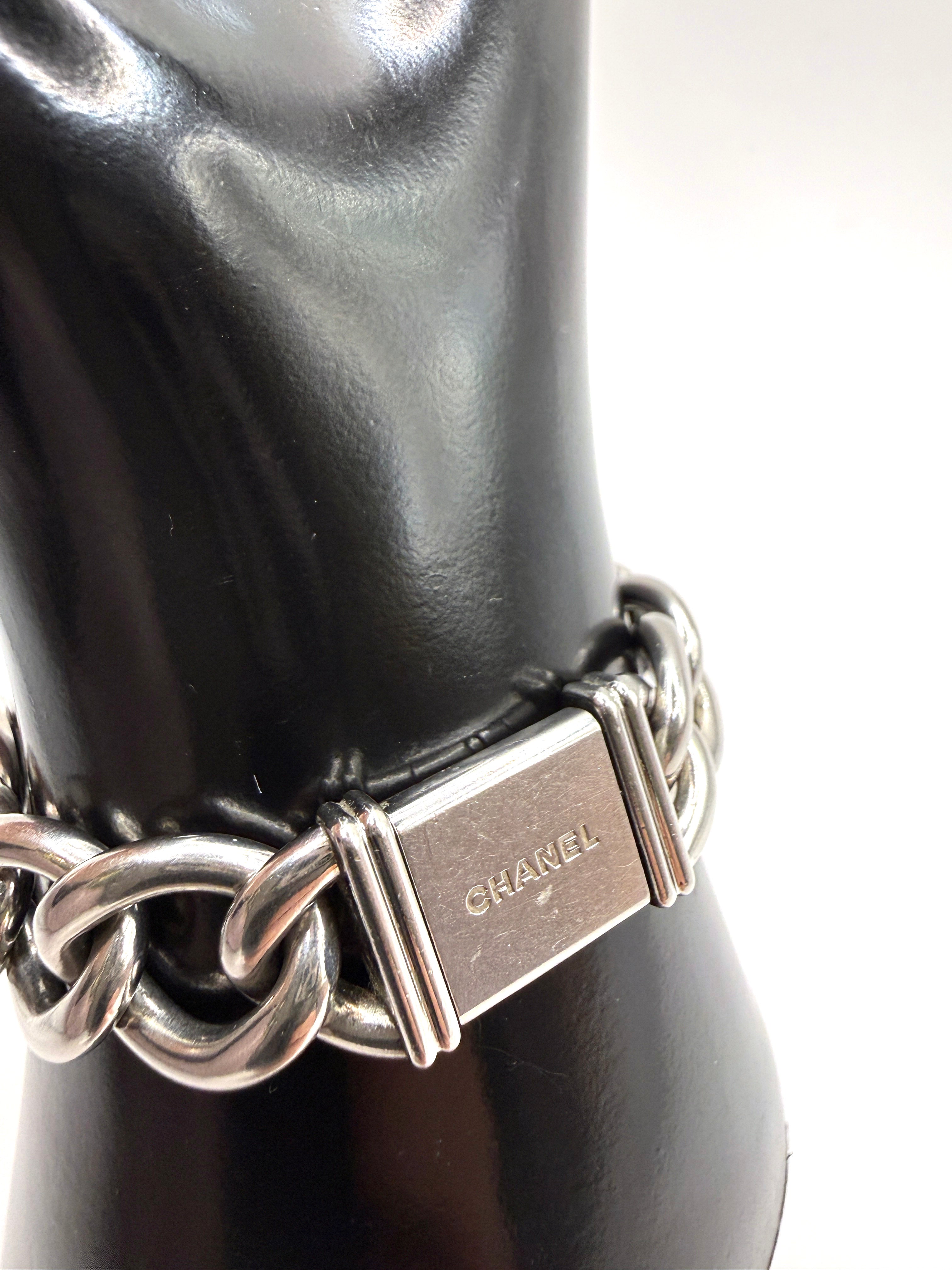 CHANEL - Montre Première Chaîne en acier - Taille M