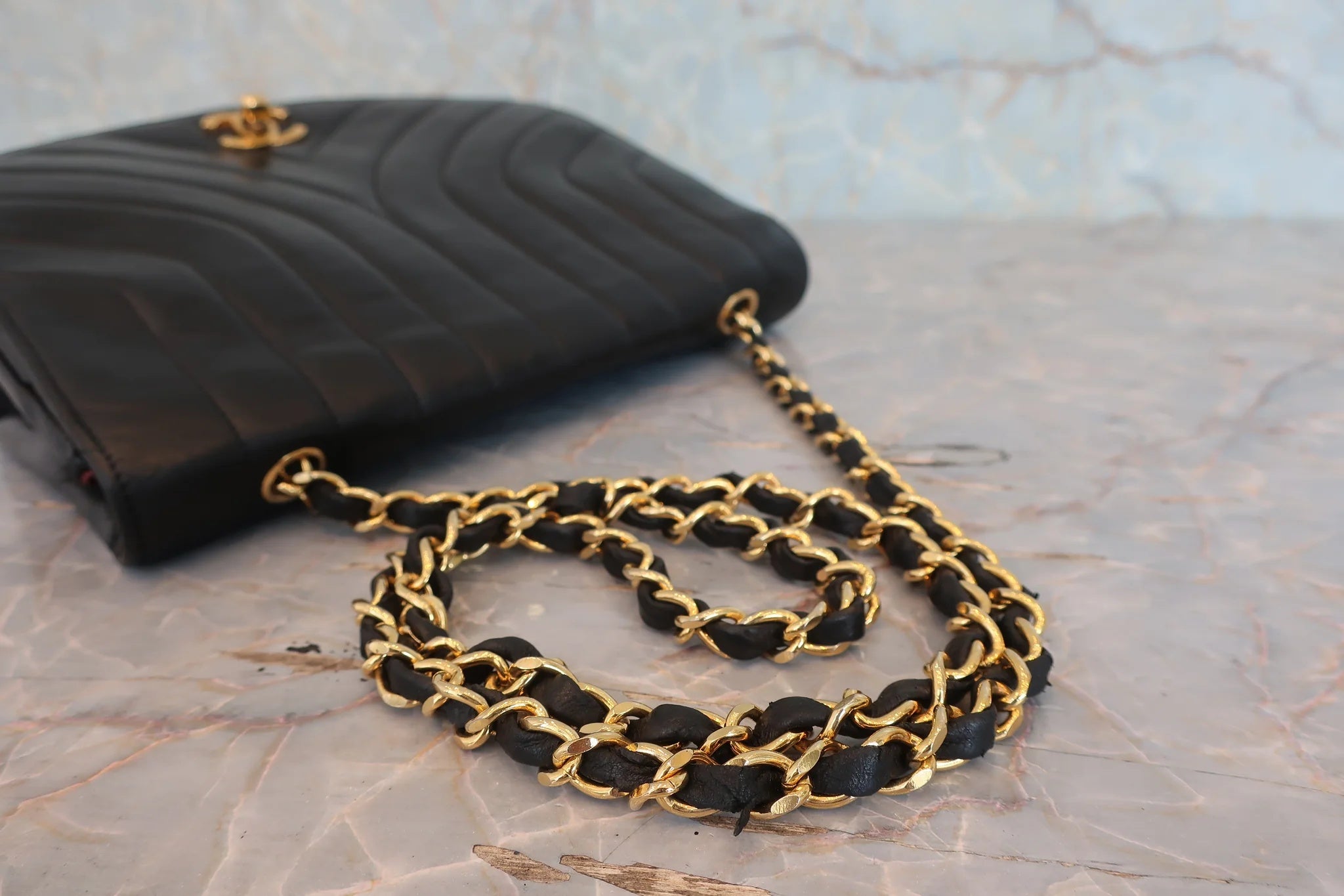 Chanel - Mini round Flap vintage