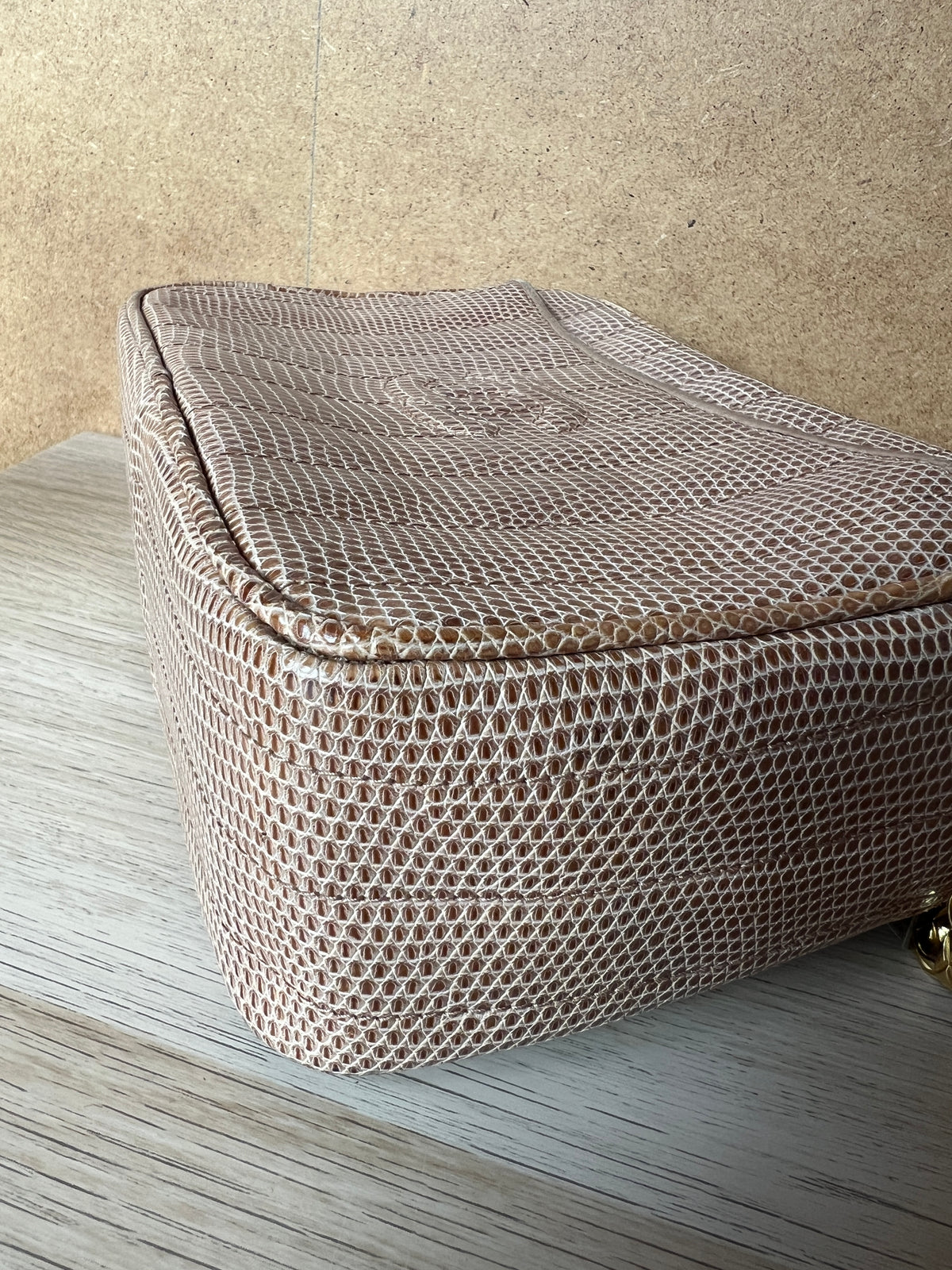 Chanel - Sac caméra vintage en lézard