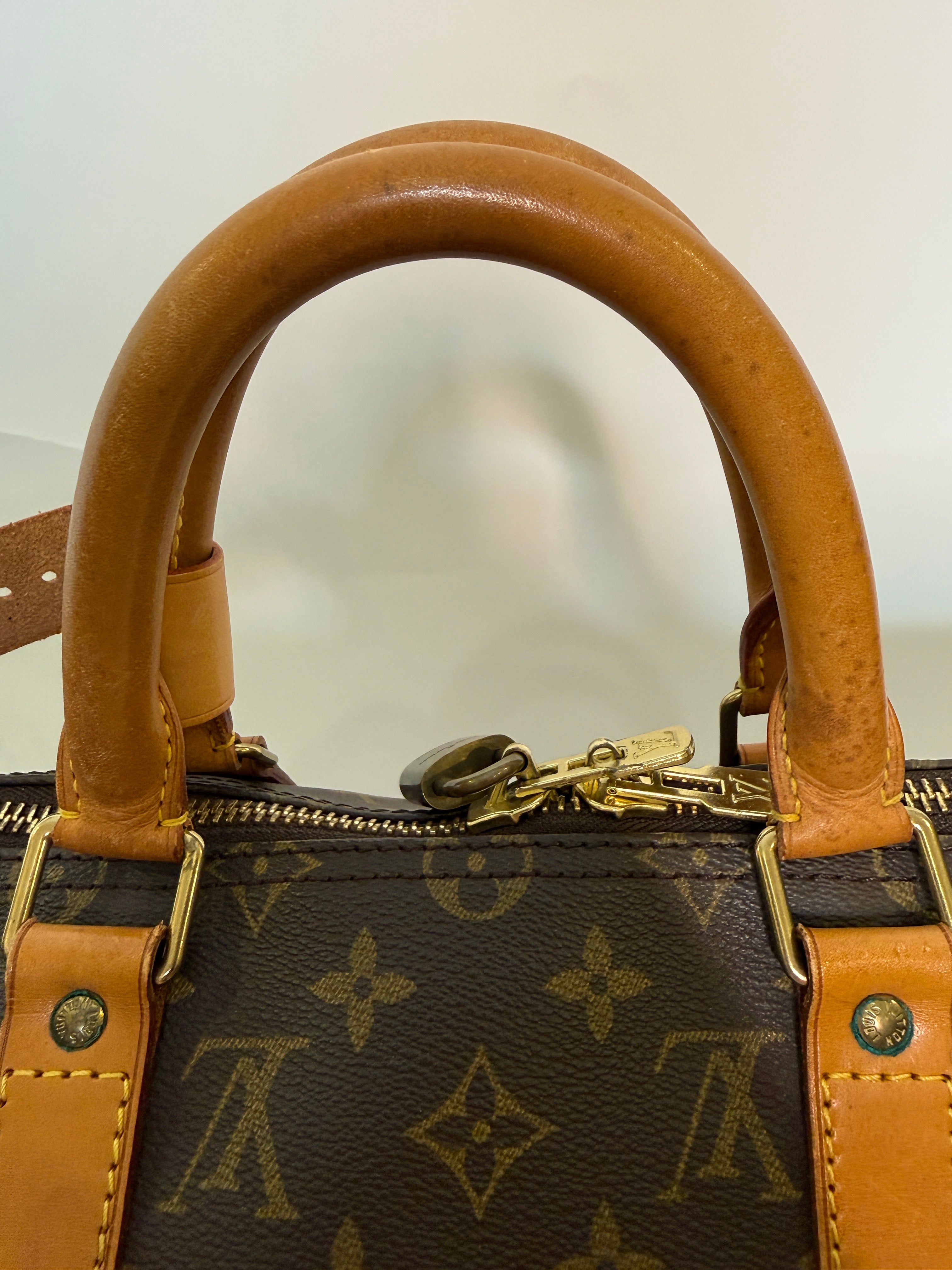 LOUIS VUITTON - Keepall 50 Vintage + Certificat Entrupy