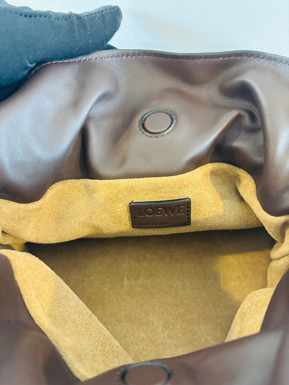 Loewe - Flamenco Mini Marron chocolat
