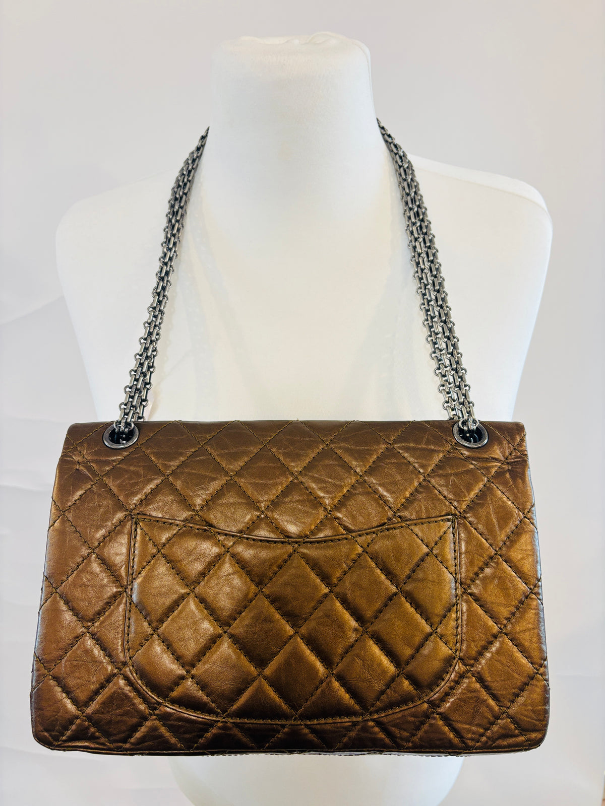Chanel - 2.55 Reissue Bronze Large