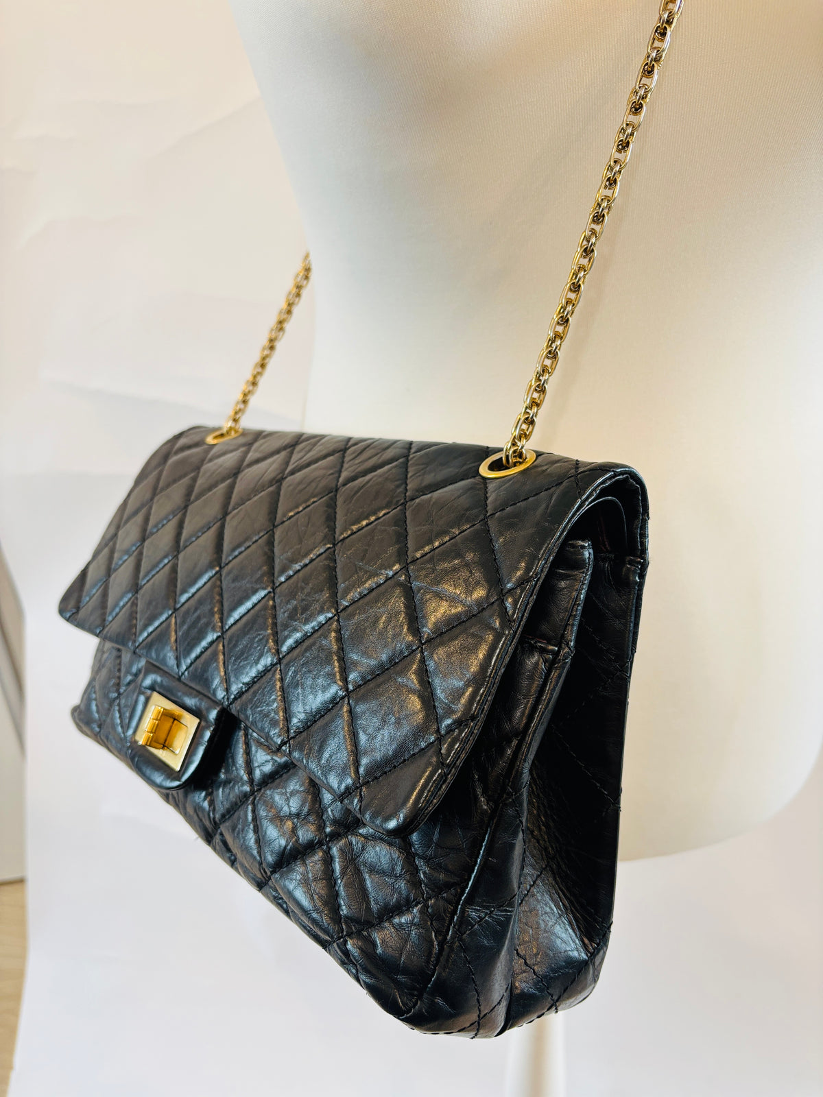 Chanel - 2.55 Réissue Jumbo Veau vielli