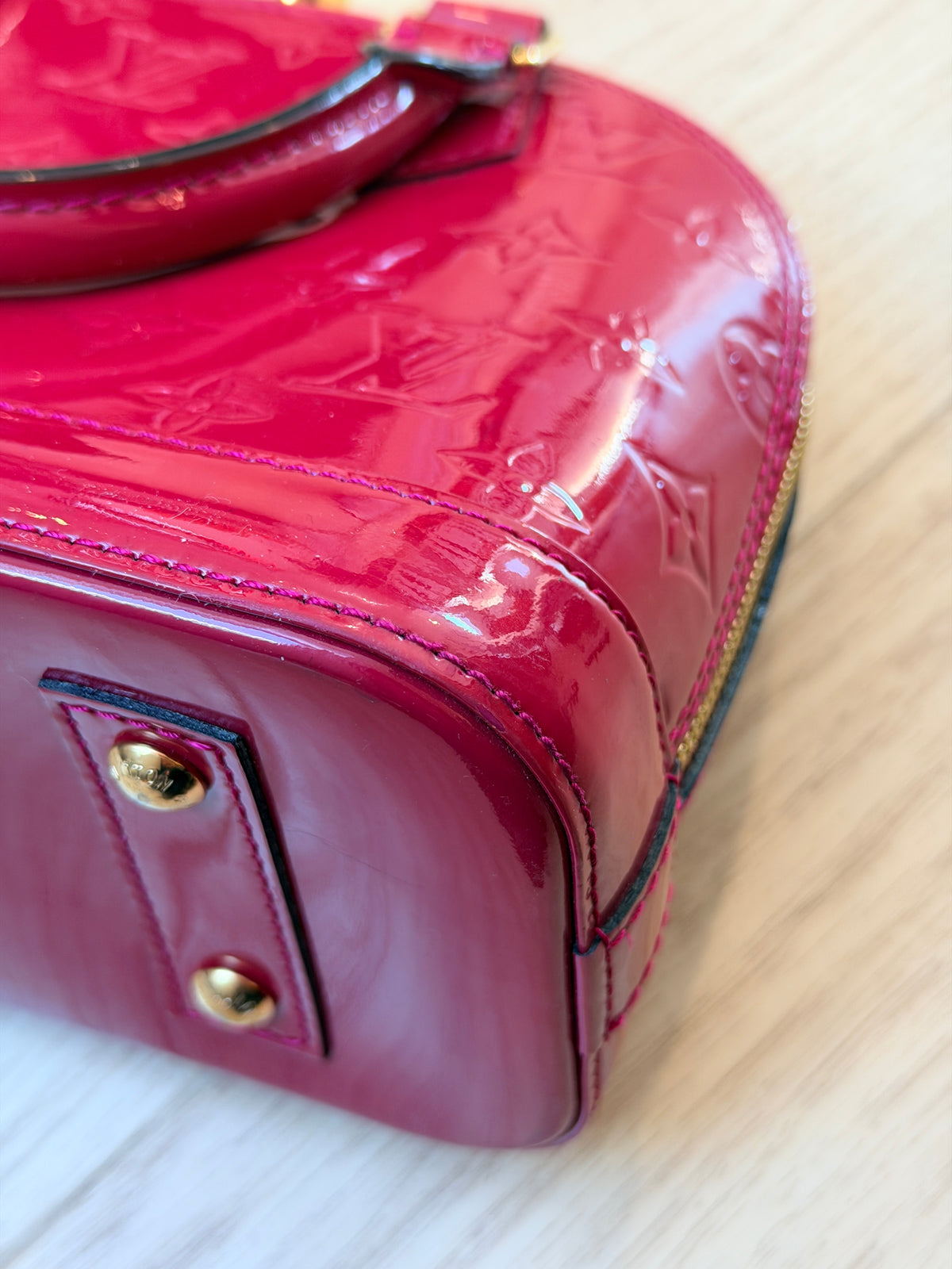 Louis Vuitton - Alma BB - Vernis Fuchsia