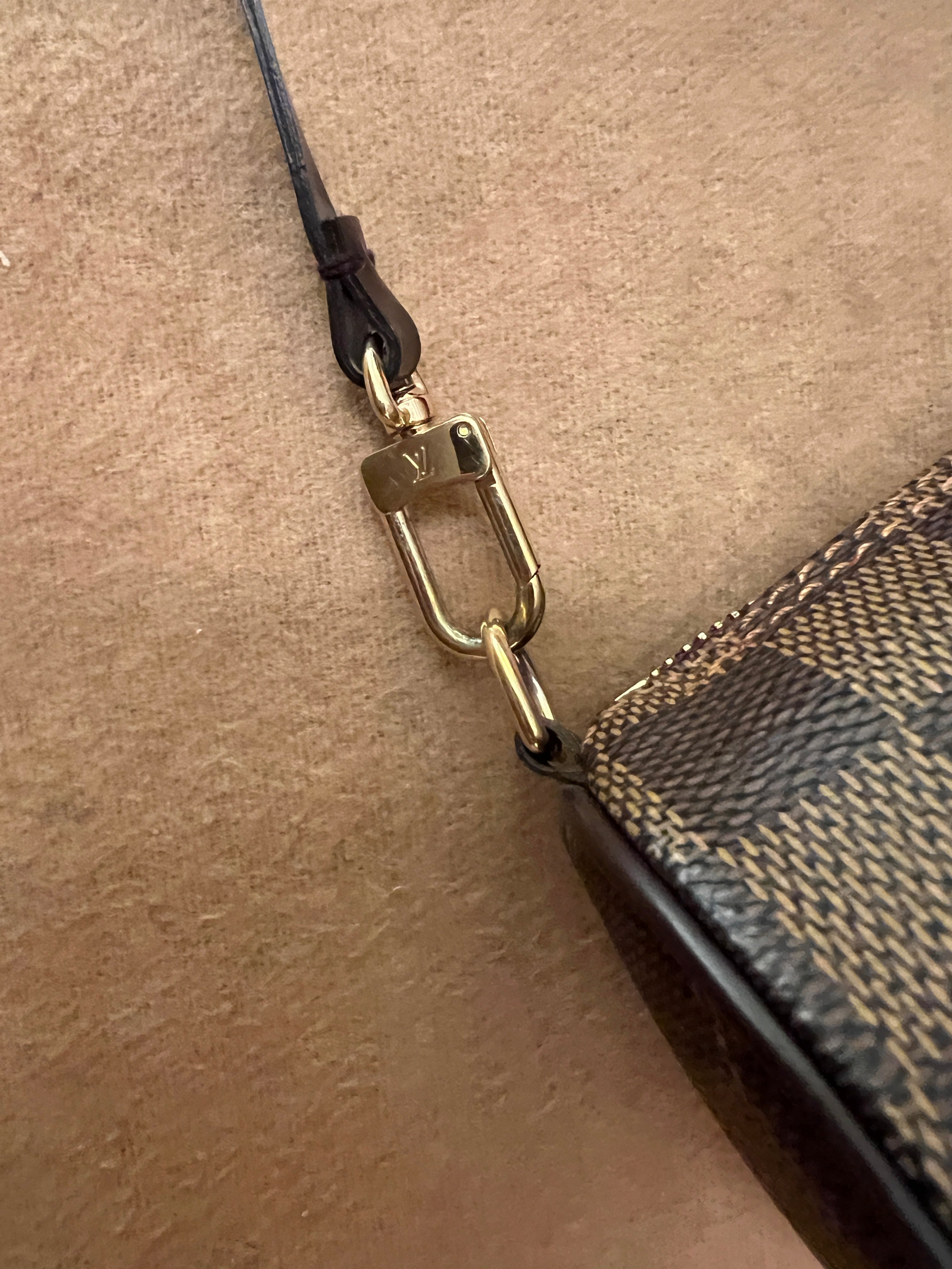 LOUIS VUITTON Mini Papillon Damier Ebene