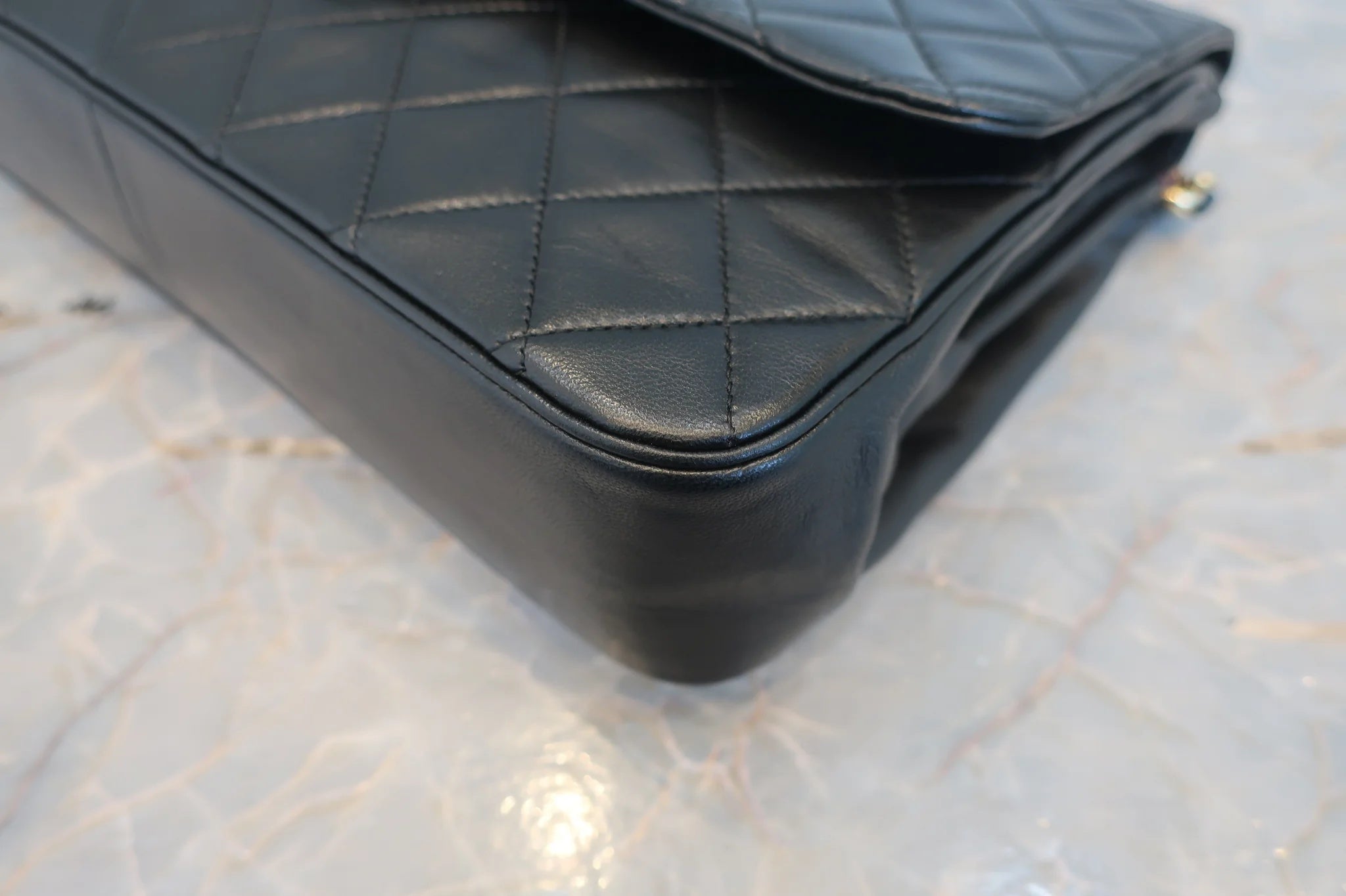 Chanel Vintage Timeless Flap + Entrupy