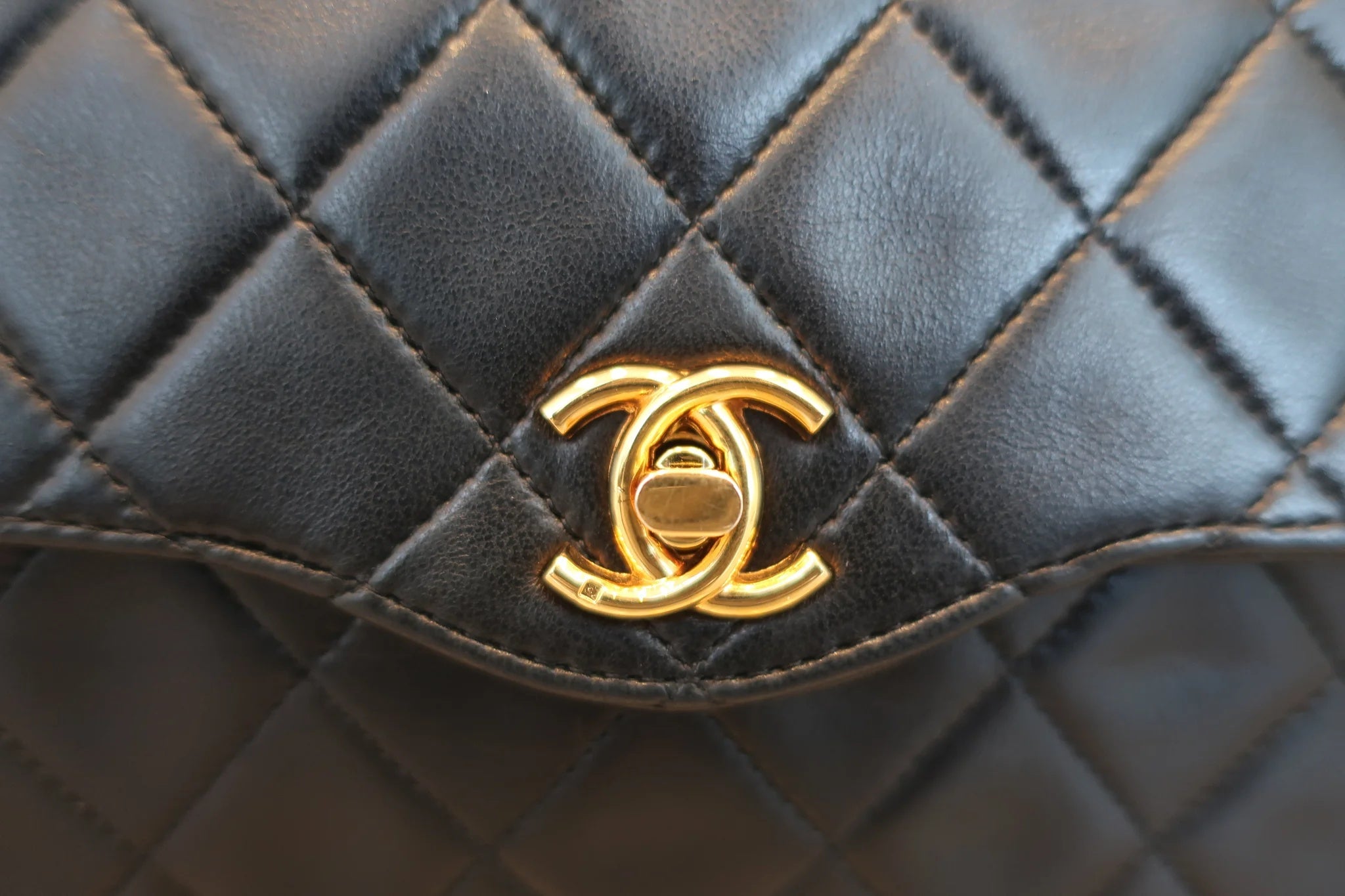 Chanel Vintage Timeless Flap + Entrupy