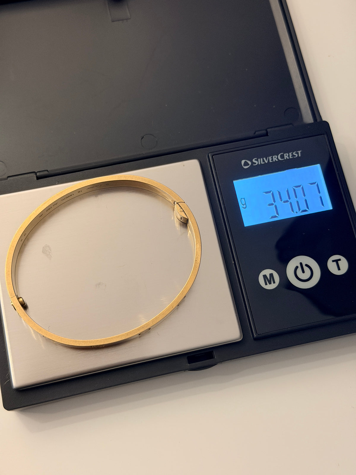 Cartier - Bracelet Love Or Jaune 18cm
