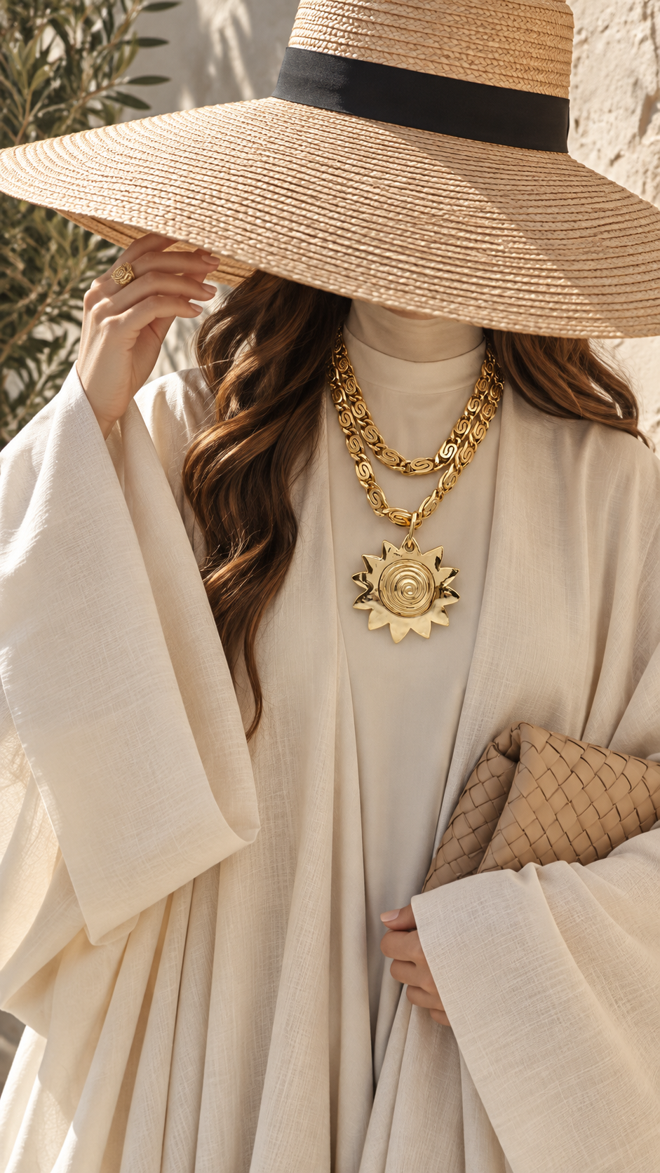 Givenchy - Rare collier vintage plaqué or