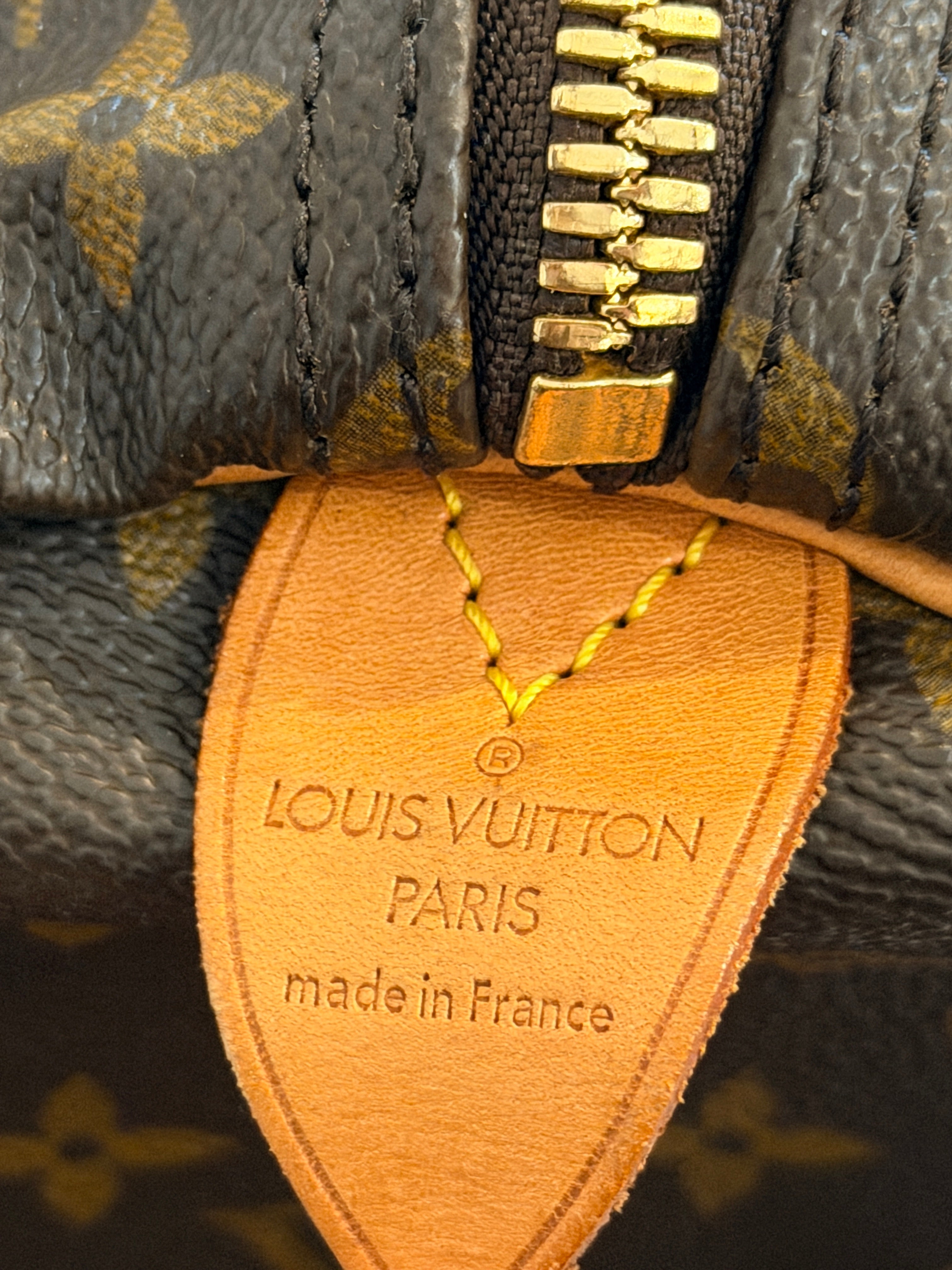 LOUIS VUITTON - Keepall 55 Vintage + Certificat Entrupy