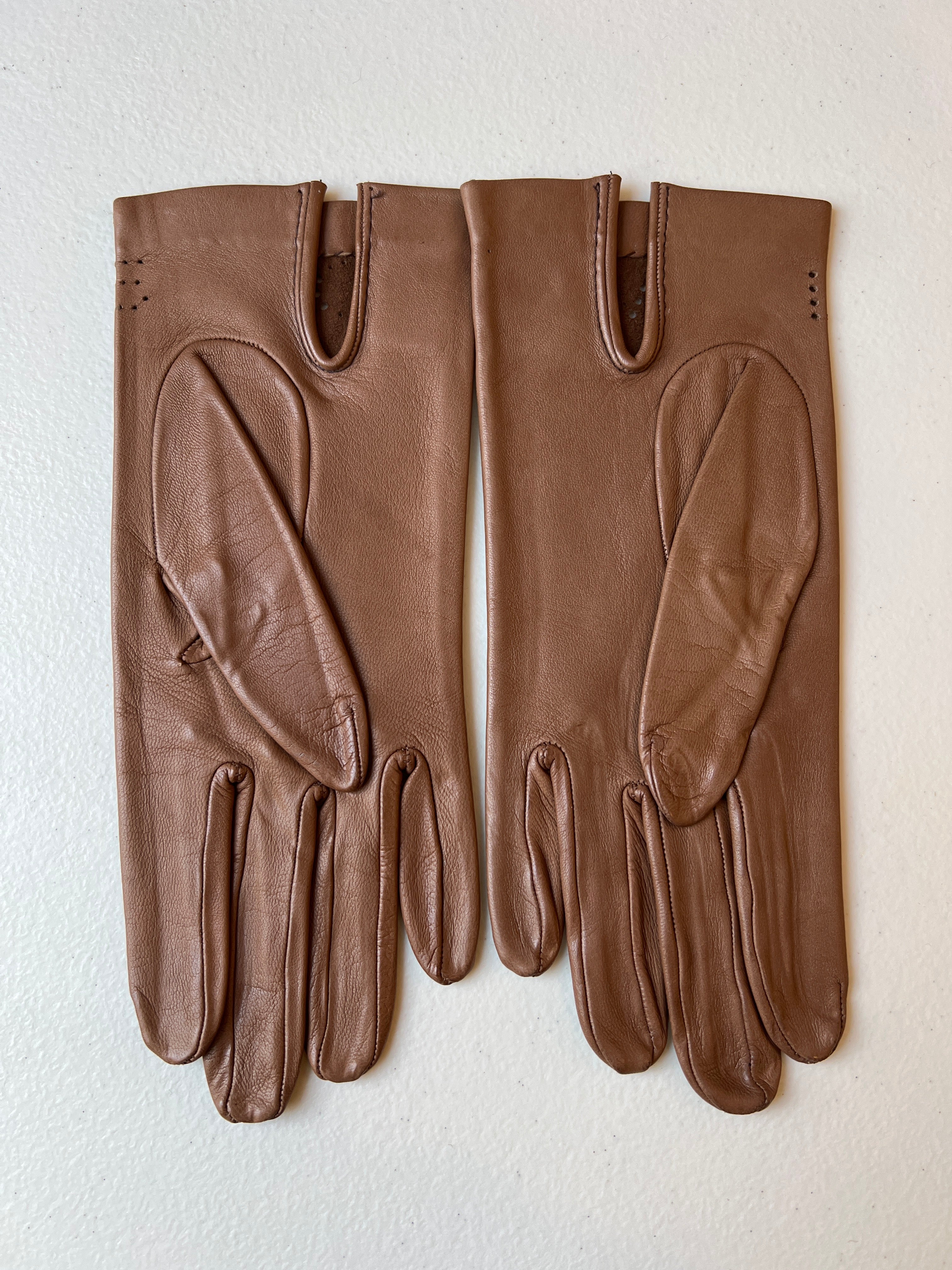 LOEWE - Paire de gants en cuir