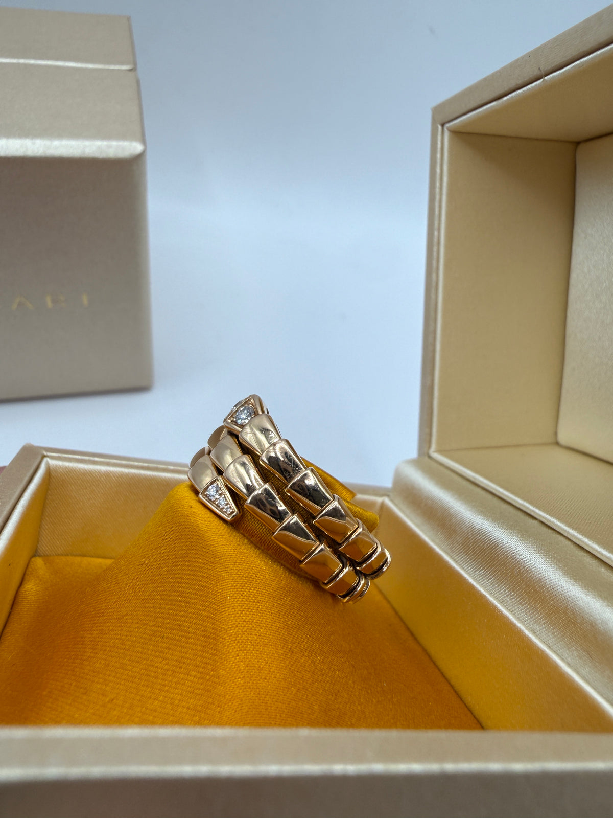 Bvlgari – Bague Serpenti Viper deux tours