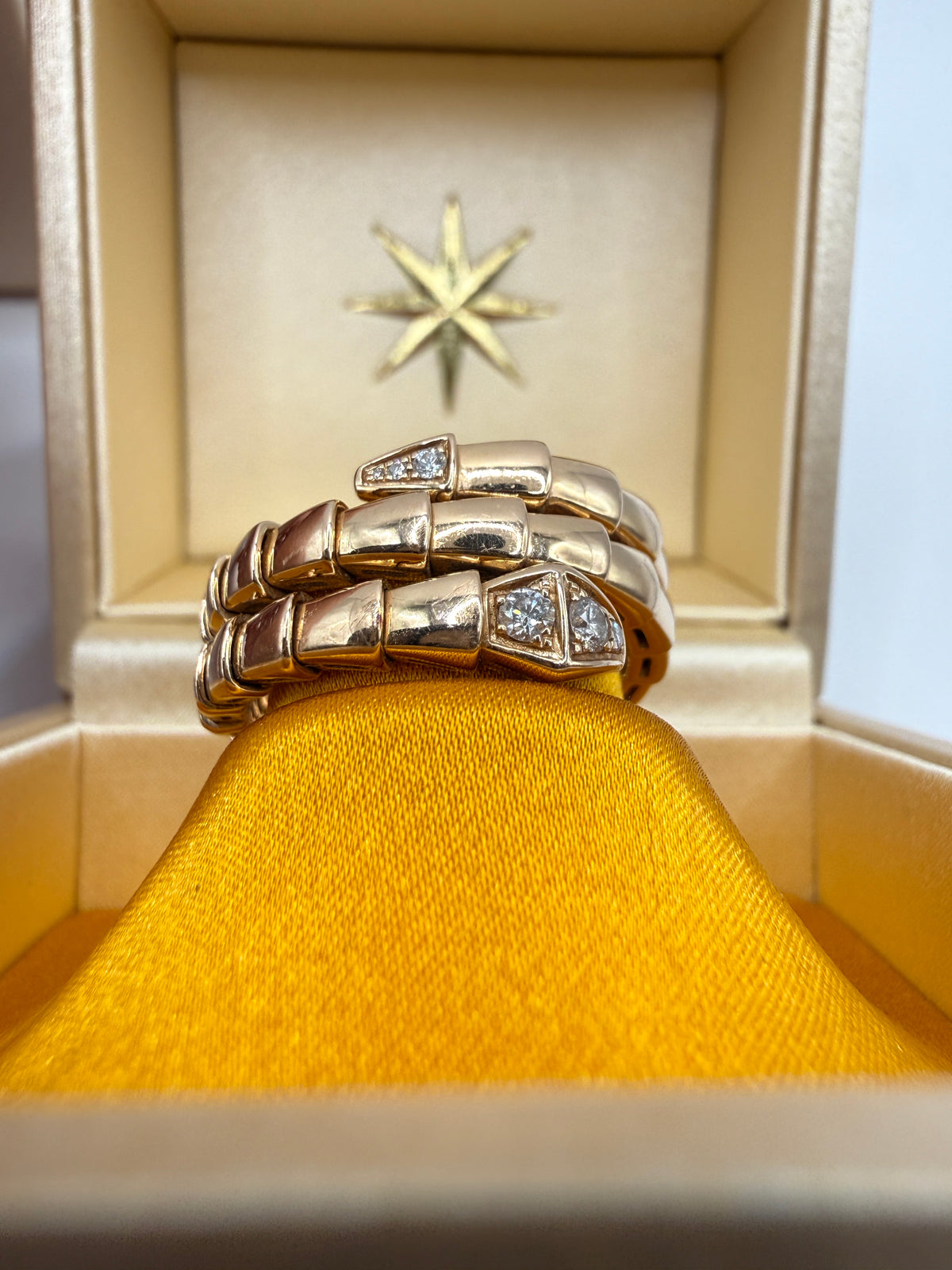 Bvlgari – Bague Serpenti Viper deux tours