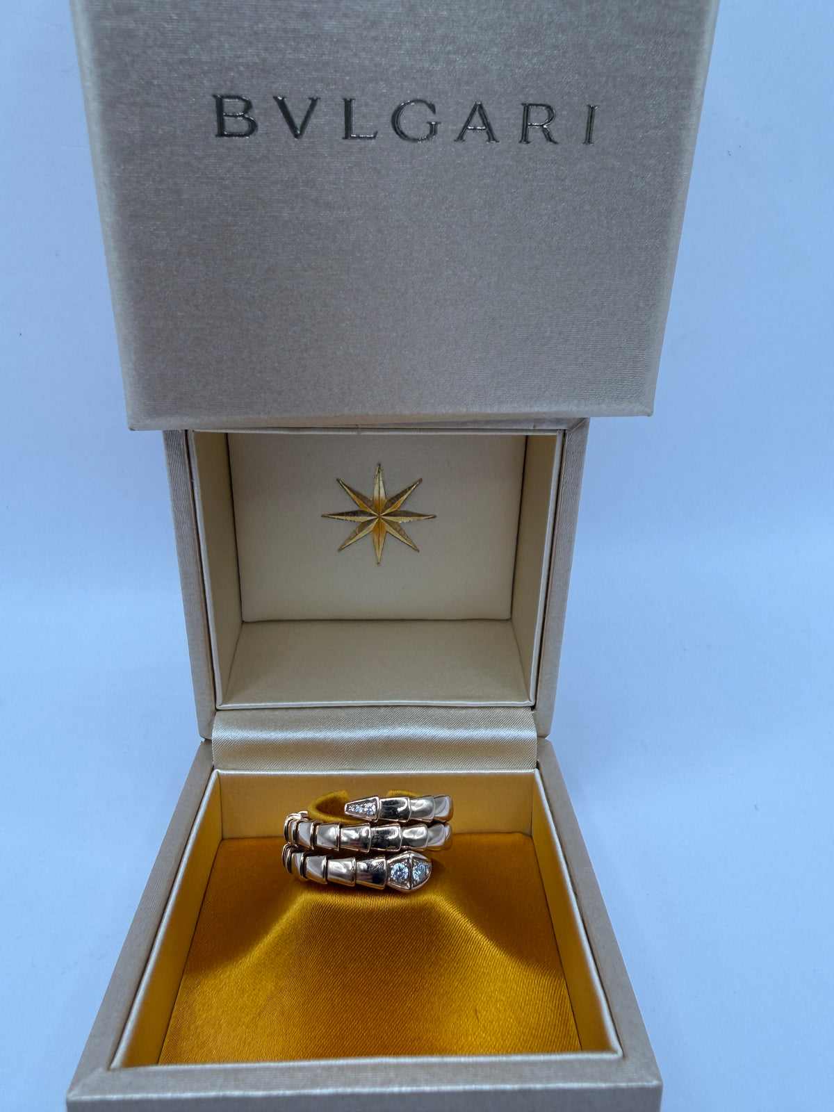Bvlgari – Bague Serpenti Viper deux tours