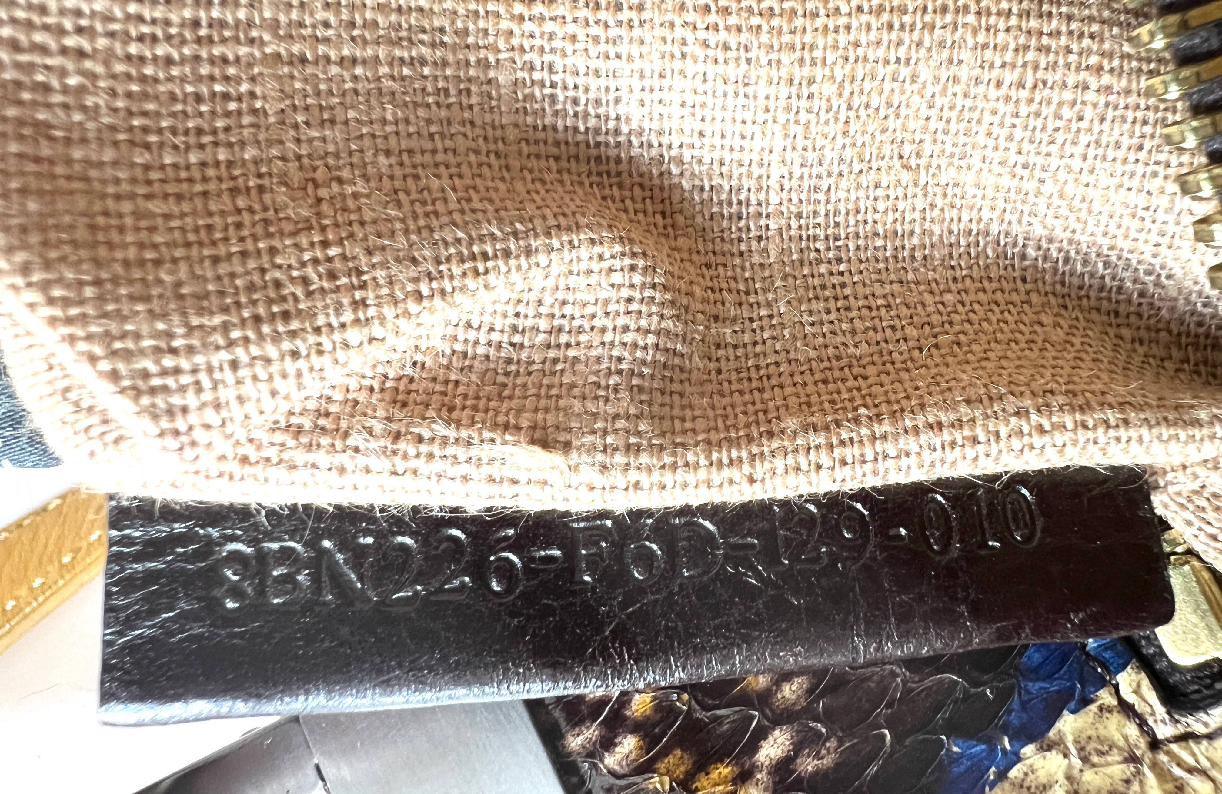 Fendi - Peekaboo Python - Edition limitée (15 dans le monde)