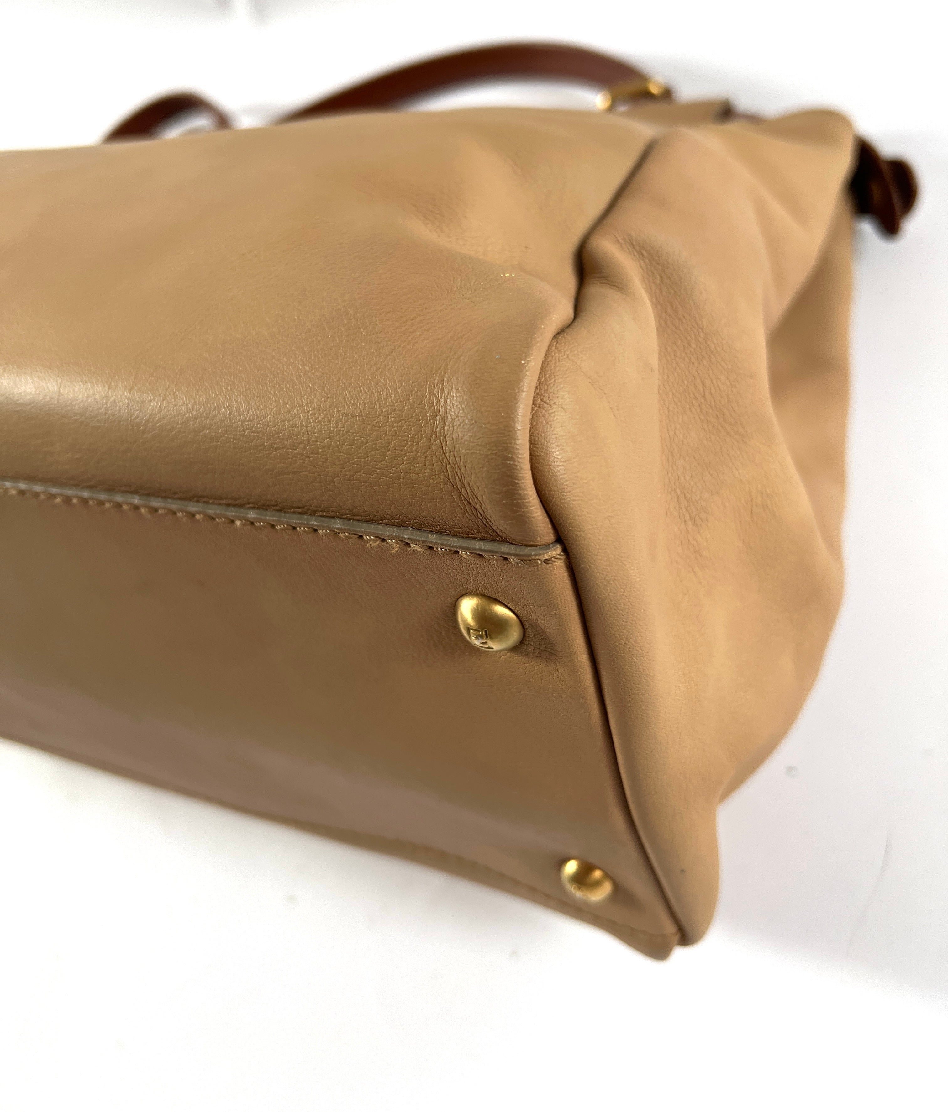Fendi - Peekaboo Large (intérieur motif denim)