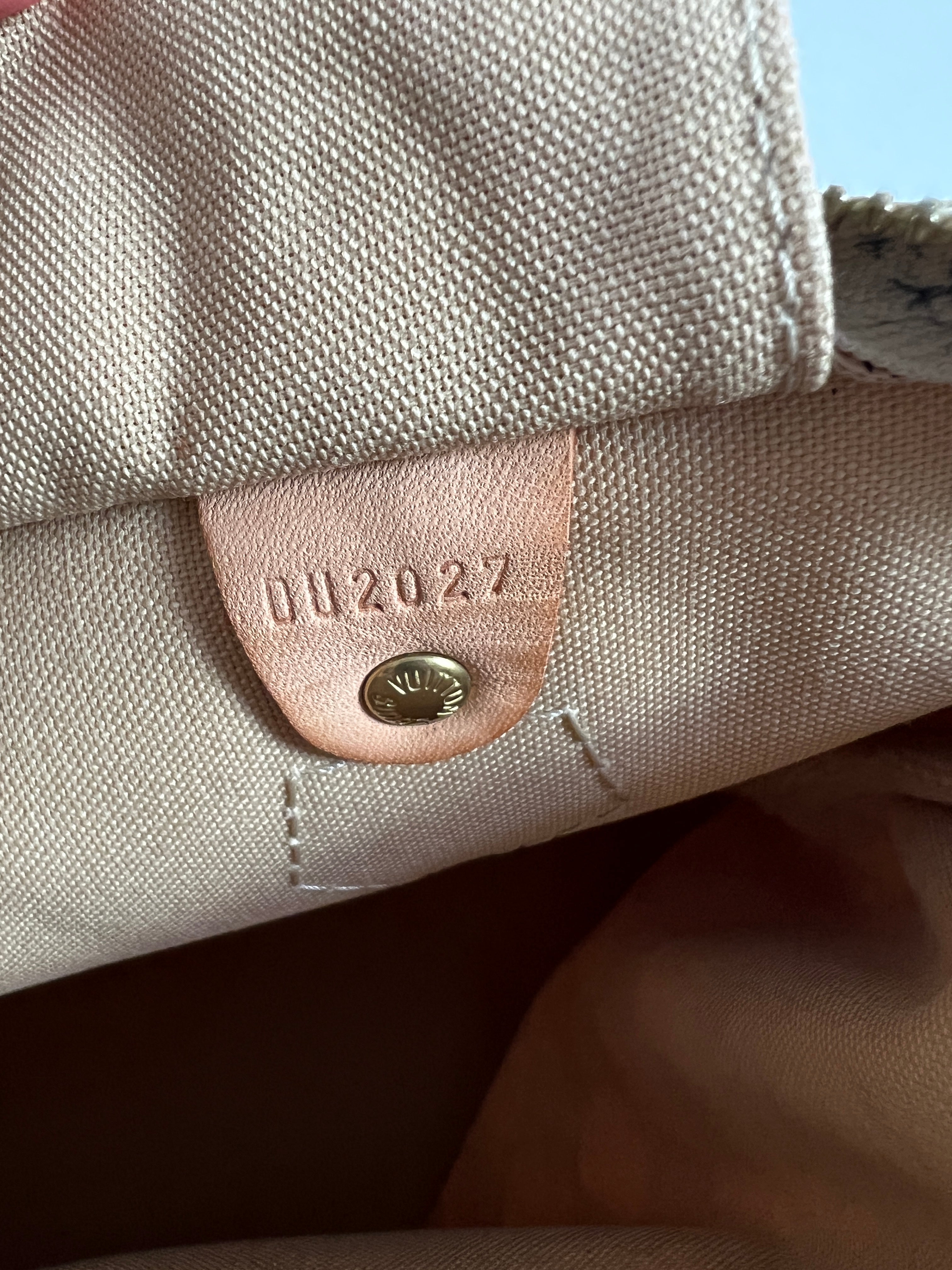 Louis Vuitton - Speedy 30 Damier Azur