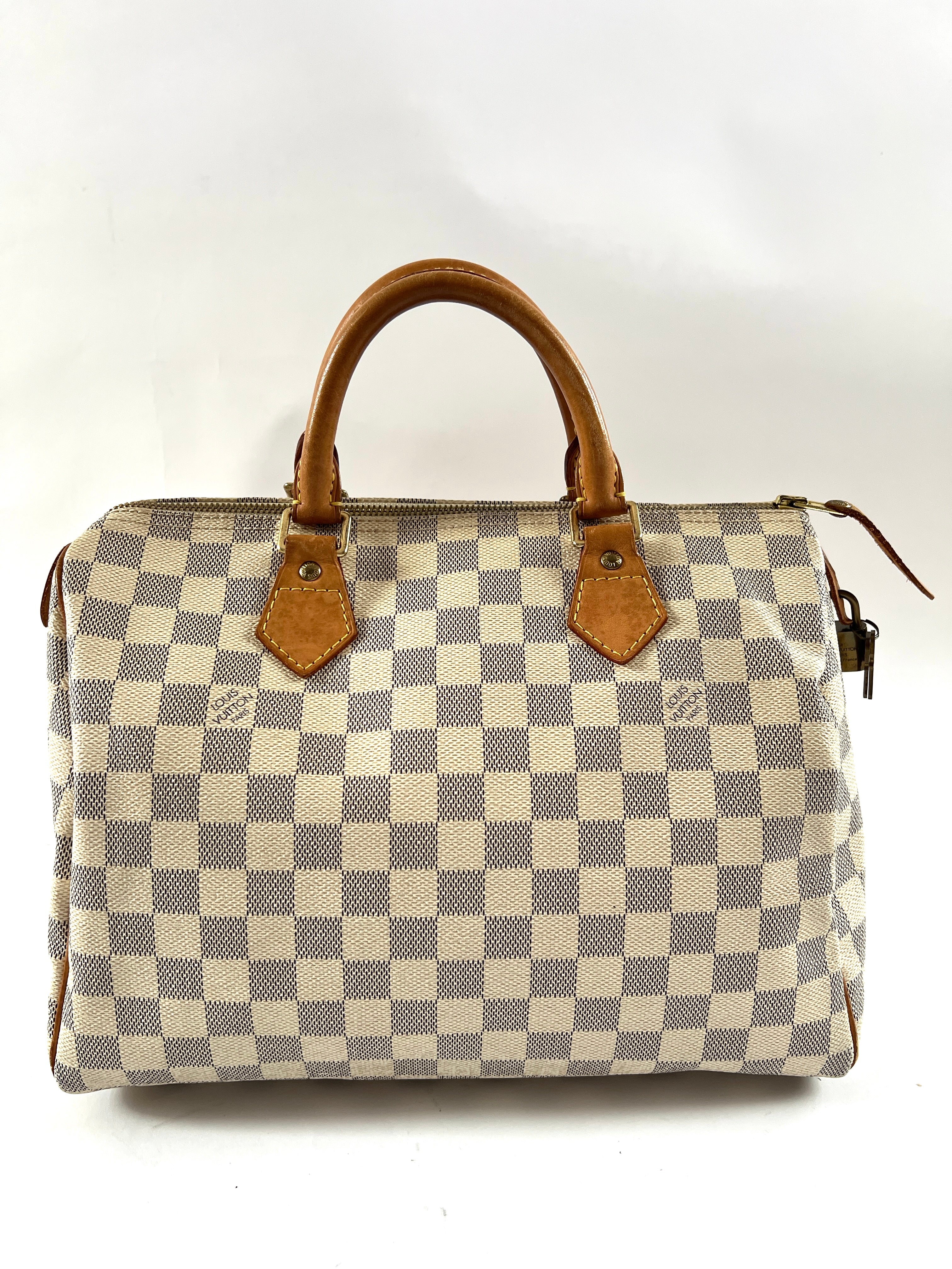 Louis Vuitton - Speedy 30 Damier Azur