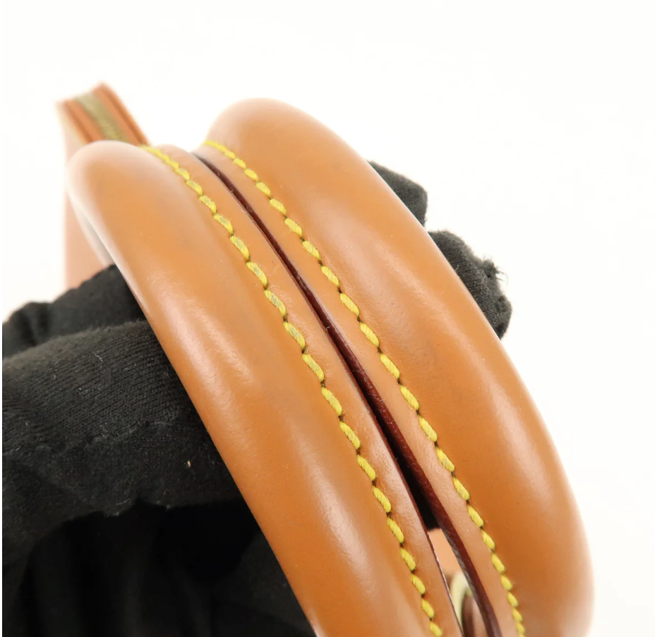 Louis Vuitton - Alma PM - Cuir épi Gold + Entrupy