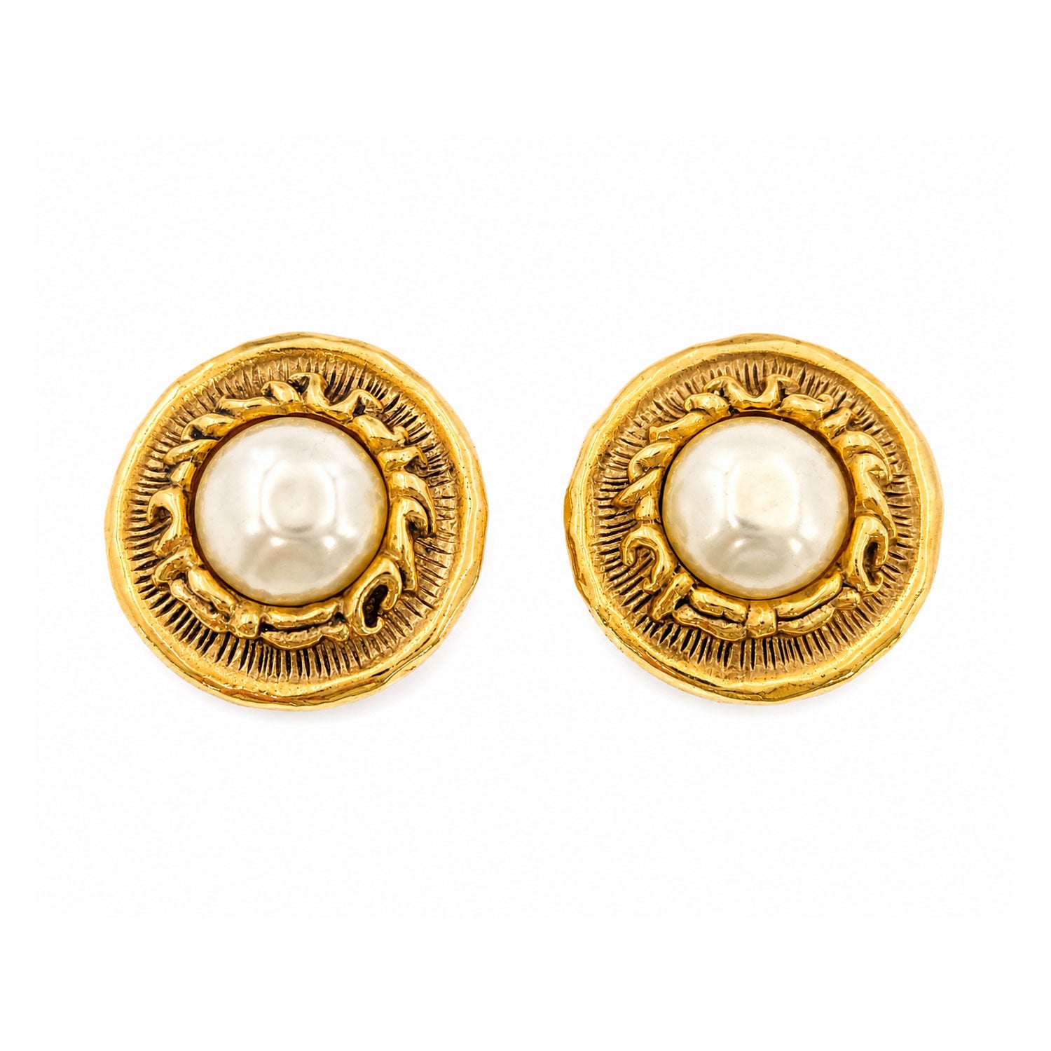 Chanel - Boucles d'oreilles à clip vintage