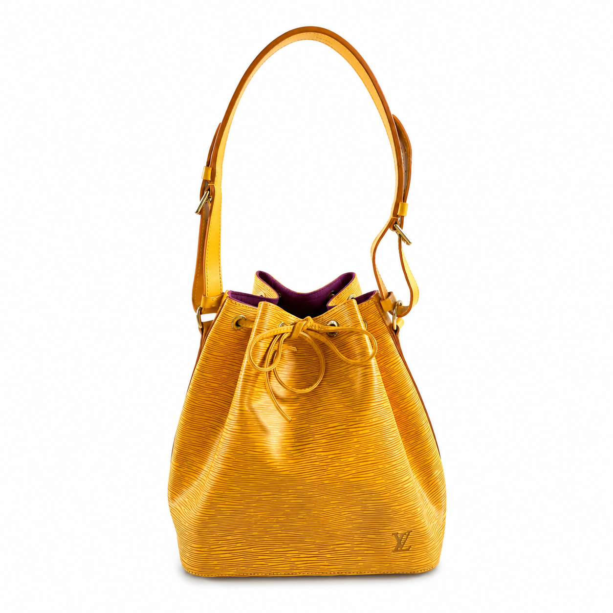 Louis Vuitton - Noé PM Cuir Epi Jaune